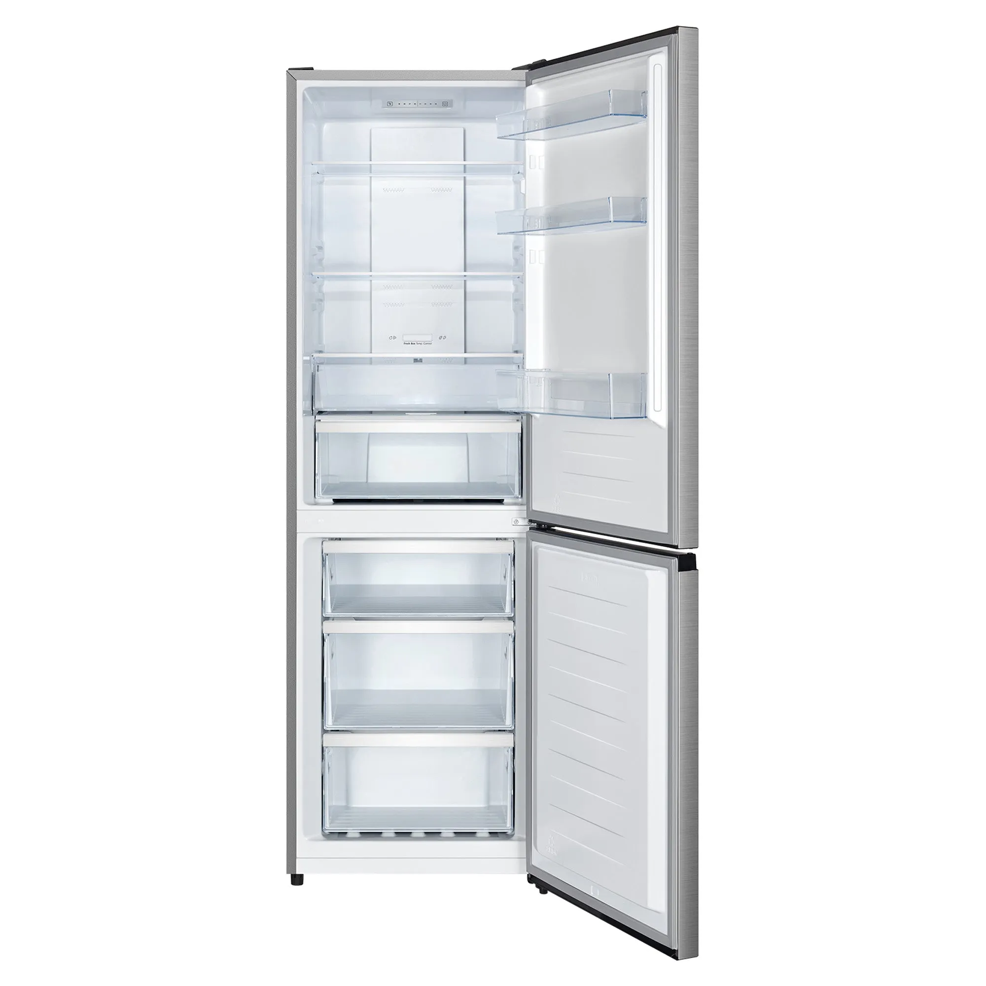 Hisense Titanium Bottom Mount Refrigerator (10.7 Cu.Ft.) - RB12A2CSE