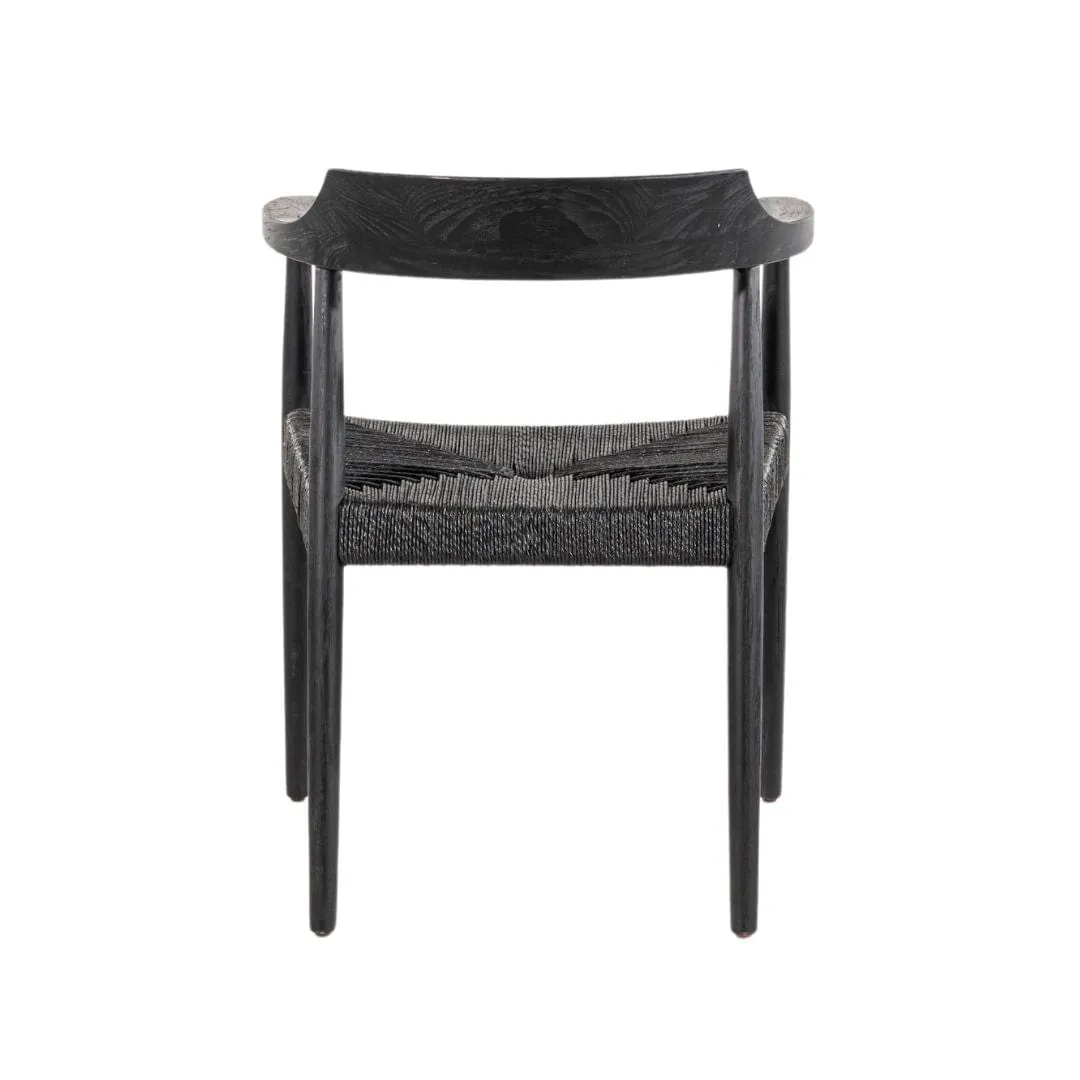 Isha Dining Chair | Black Zoco Home