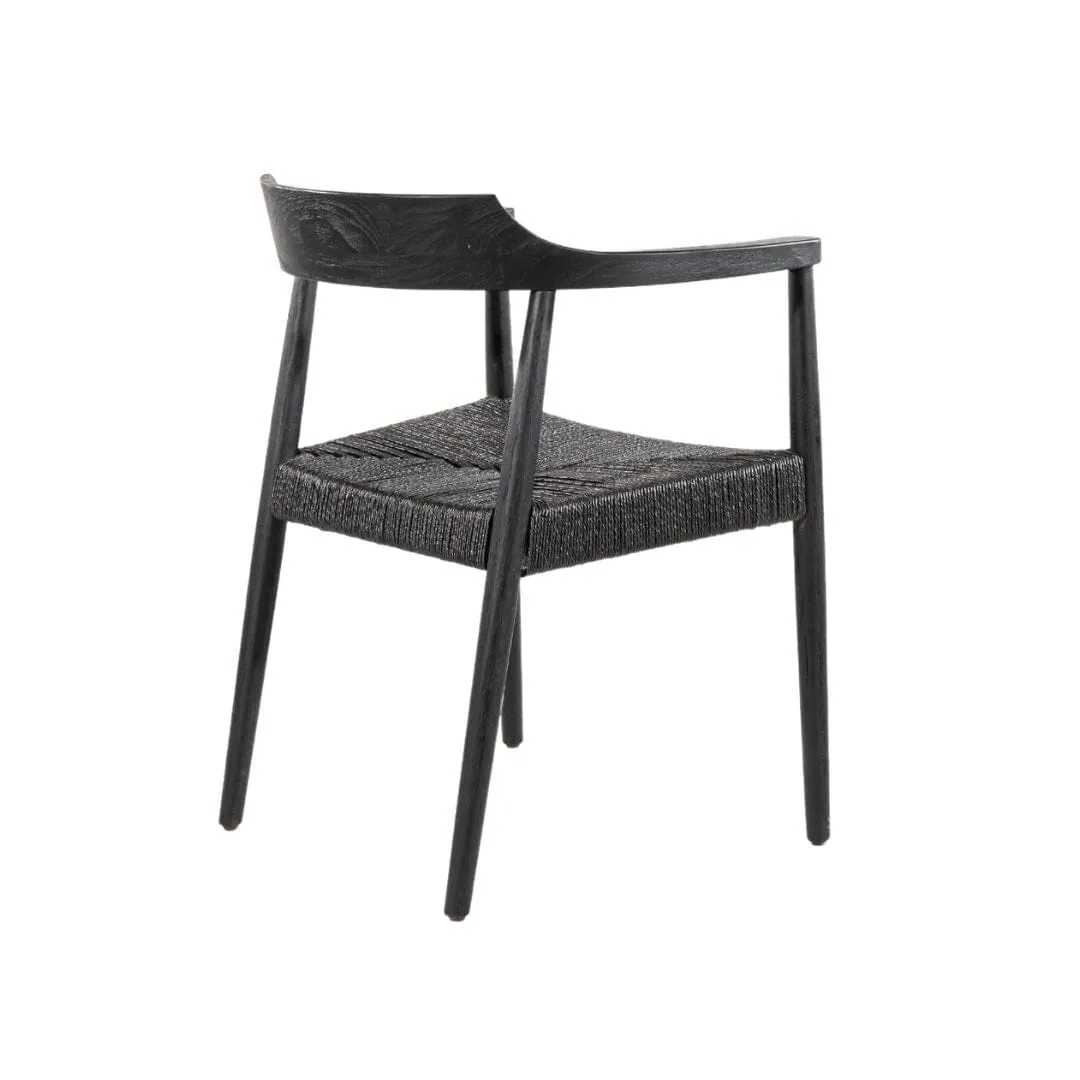 Isha Dining Chair | Black Zoco Home