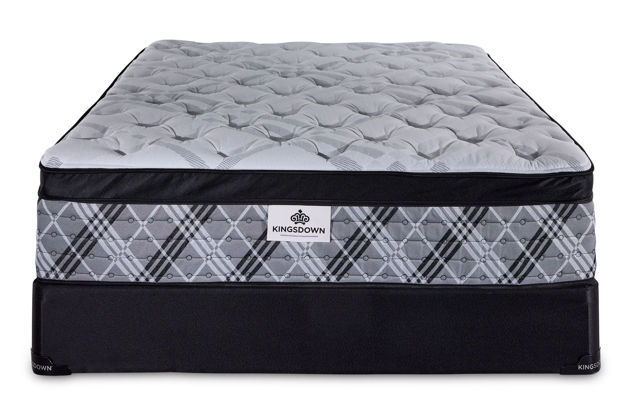 Kingsdown Natasha Plush Full Mattress and Boxspring Set
