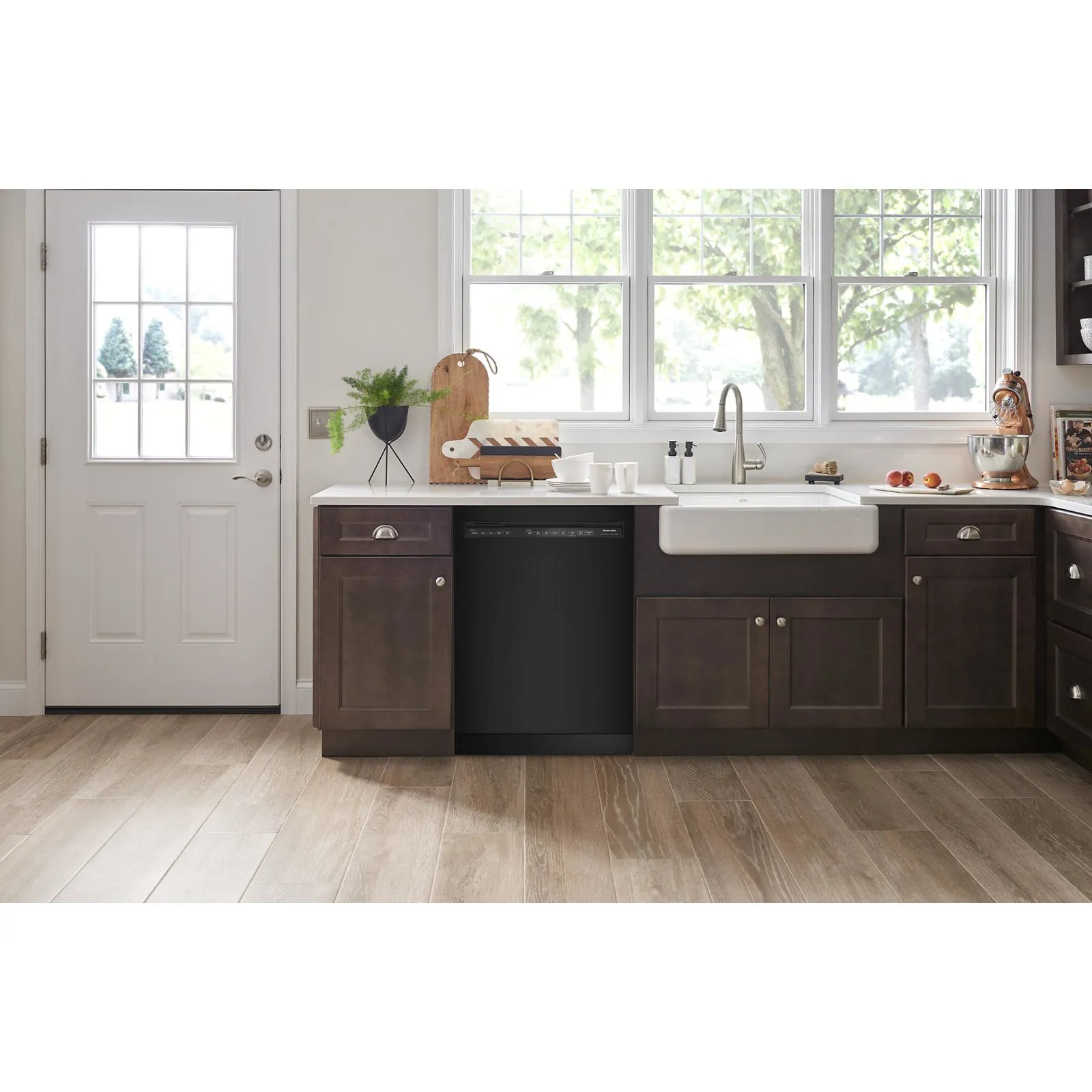 KitchenAid 24" Black Dishwasher (39 dBA) - KDFE204KBL