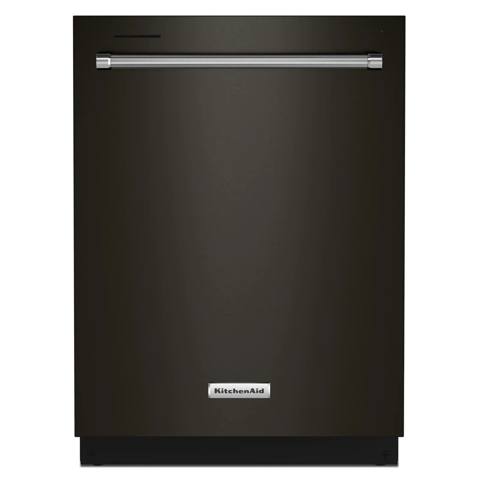 KitchenAid® 24" Black Stainless Dishwasher with Towel Bar Handle - KDTM404KBS