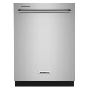 KitchenAid 24" PrintShield Stainless Dishwasher with Third Rack (39 dBA) - KDTE204KPS