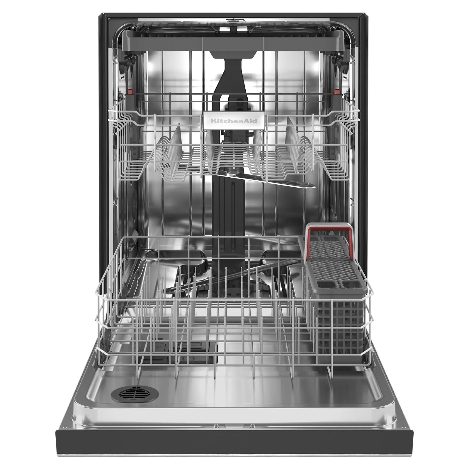 KitchenAid 24" Stainless Steel with PrintShield™ Finish Dishwasher (39 dBA) - KDFE204KPS