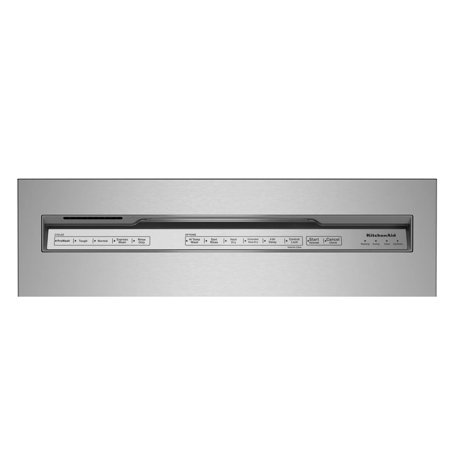 KitchenAid 24" Stainless Steel with PrintShield™ Finish Dishwasher (39 dBA) - KDFE204KPS