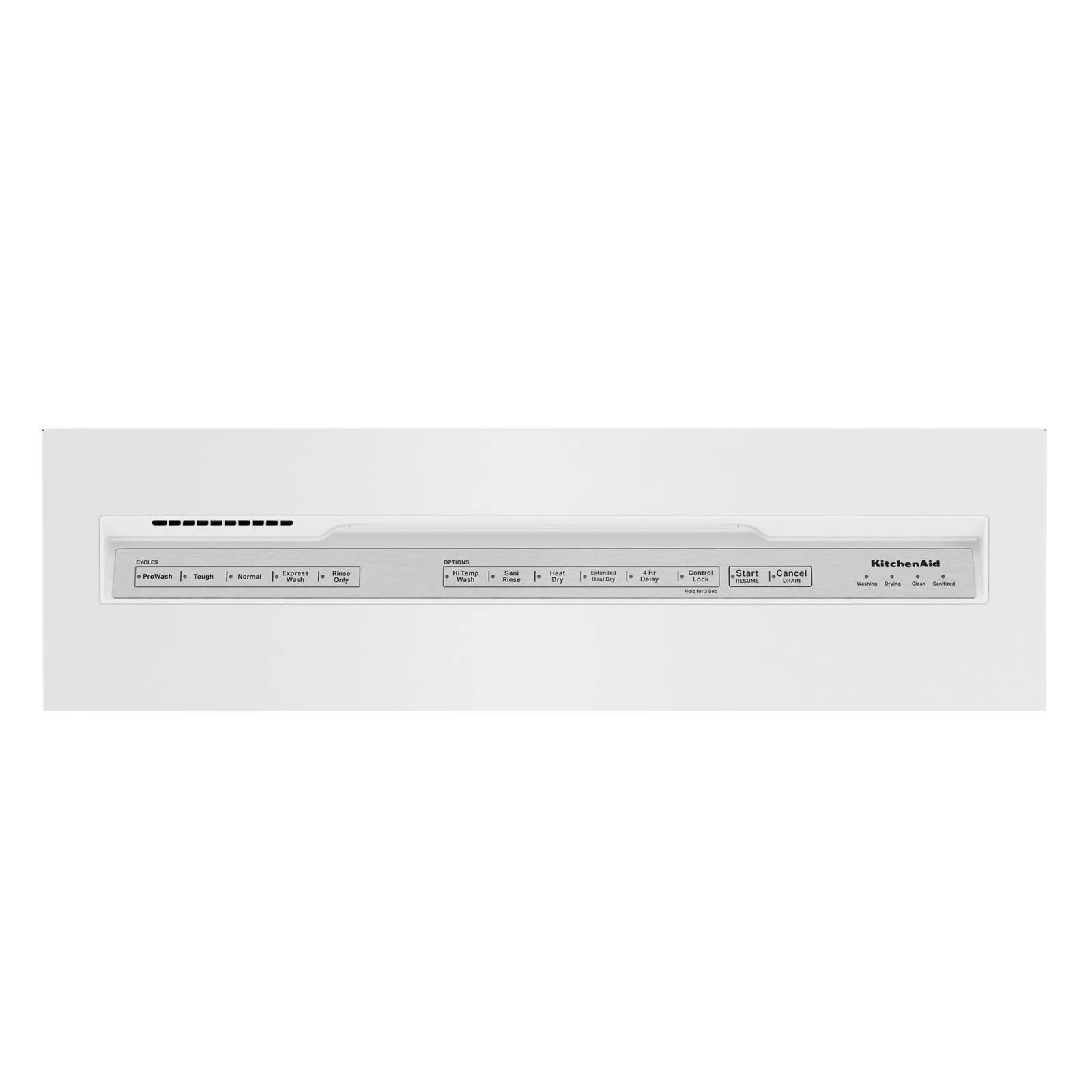 KitchenAid 24" White Dishwasher (39 dBA) - KDFE204KWH