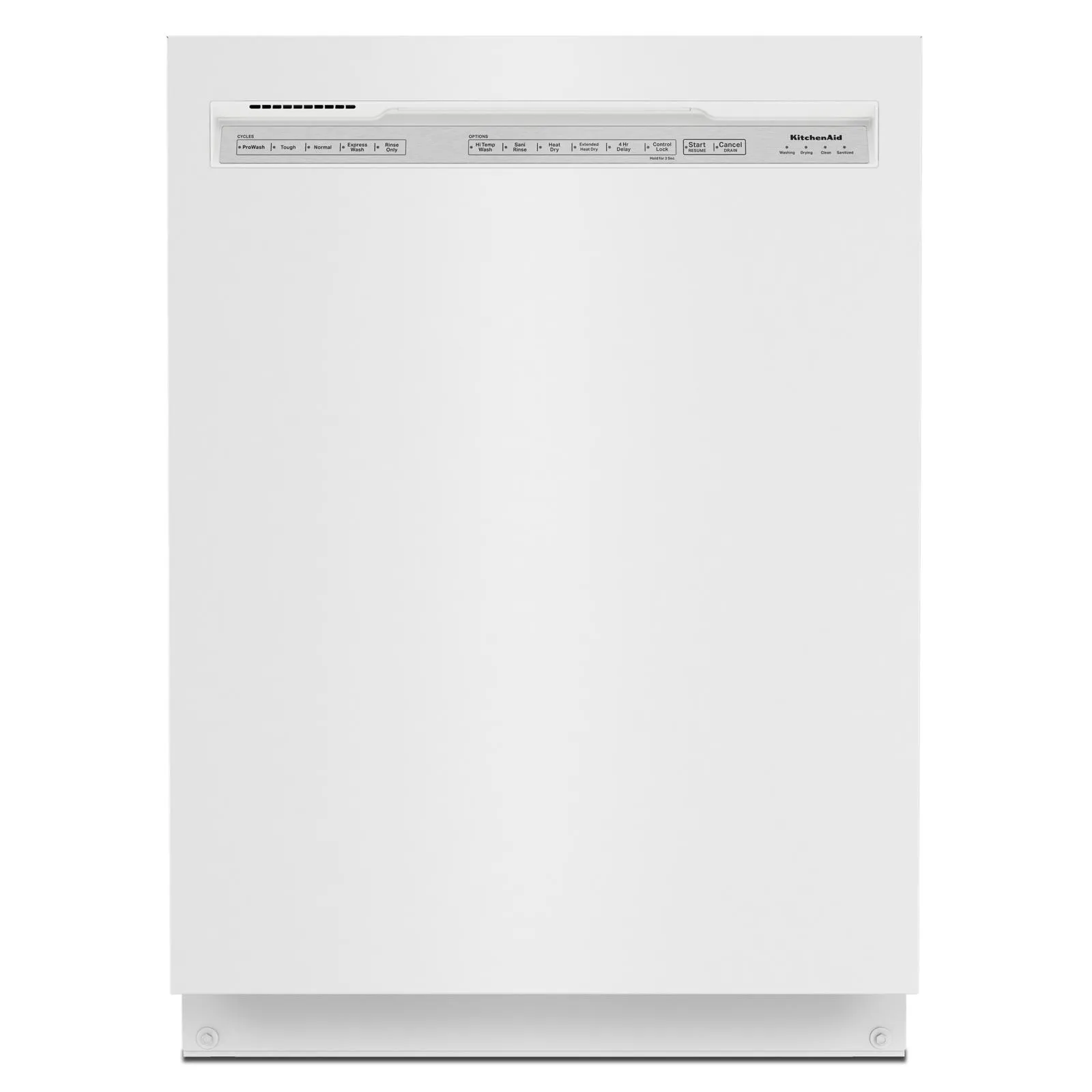 KitchenAid 24" White Dishwasher (39 dBA) - KDFE204KWH
