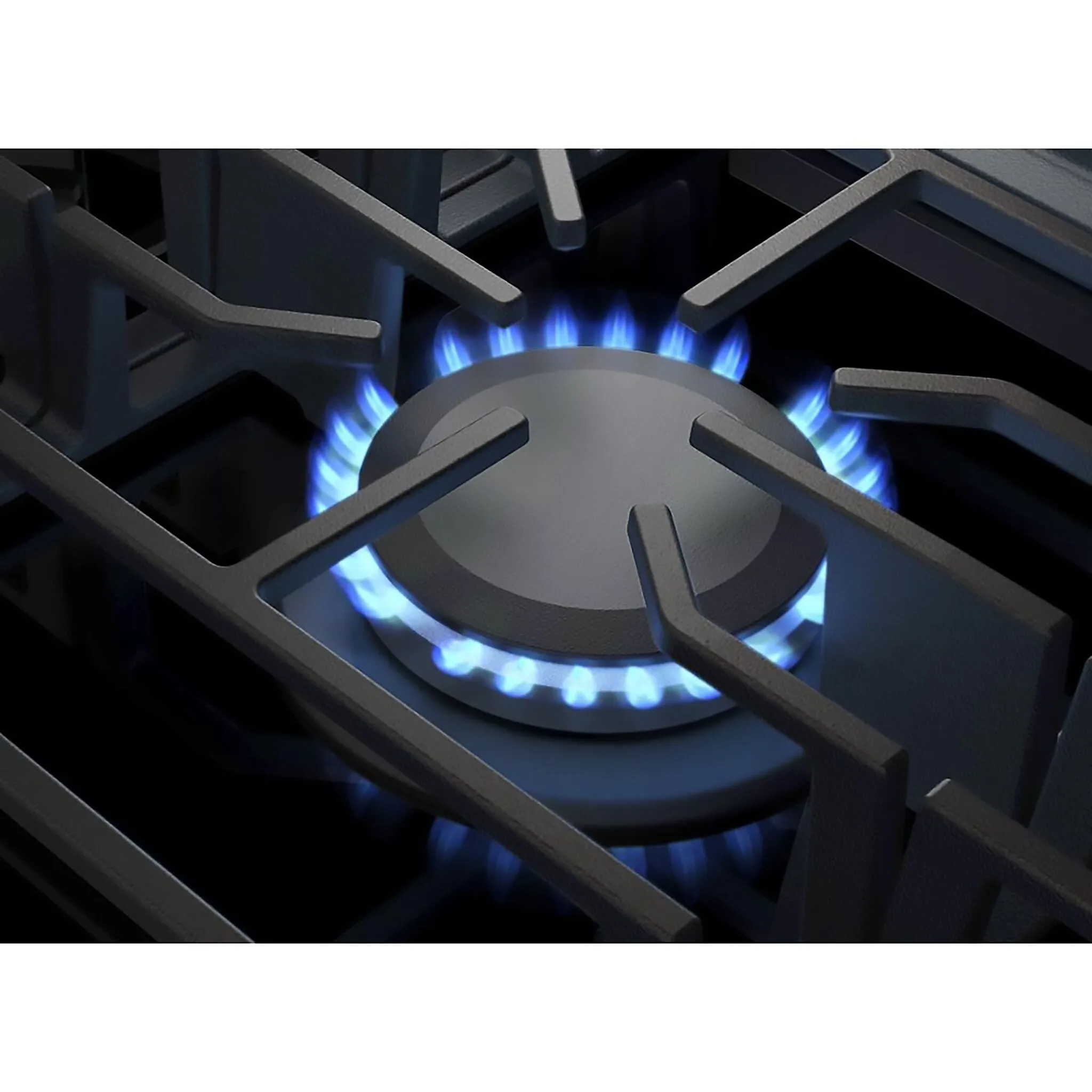 KitchenAid Black 30" Gas Cooktop - KCGG530PBL