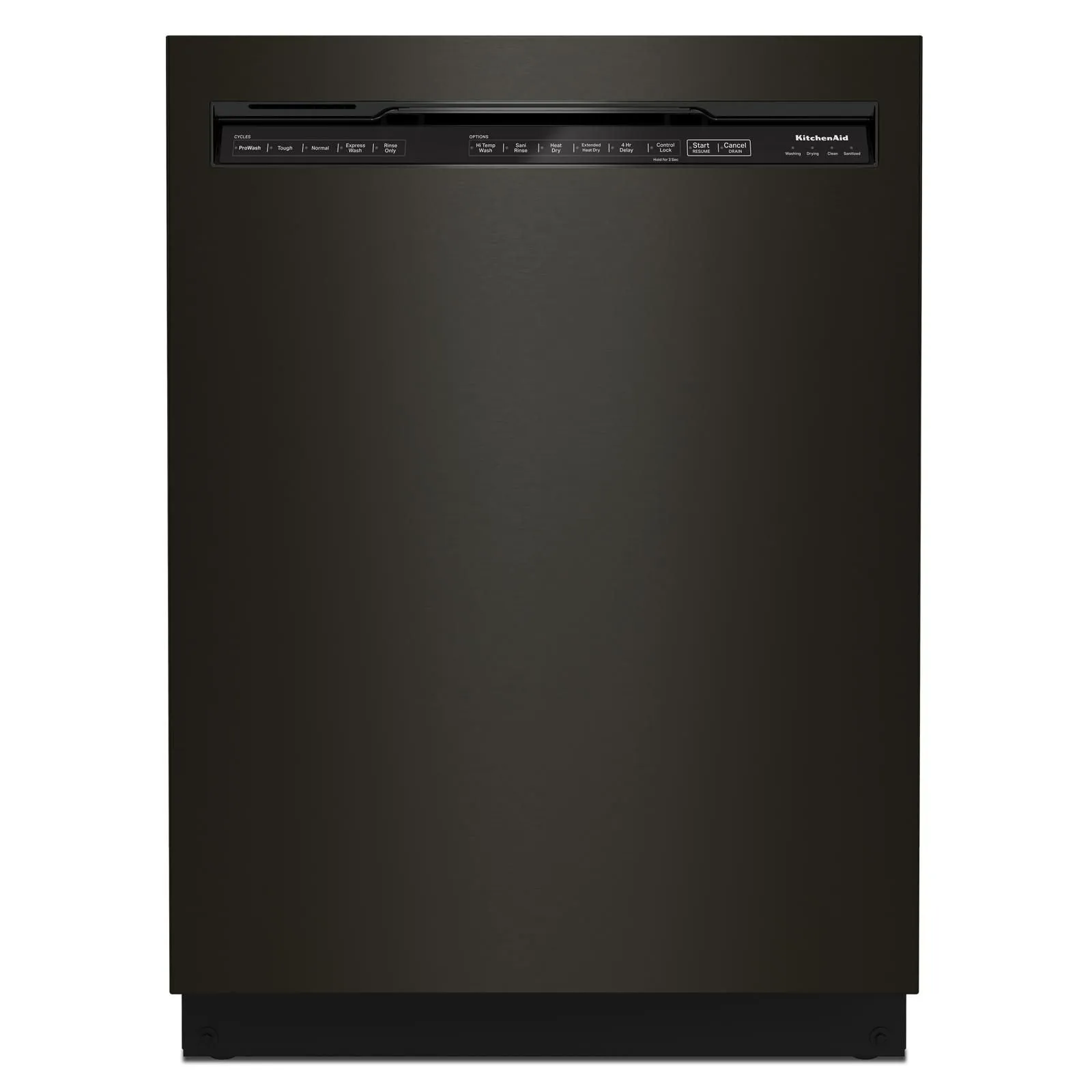 KitchenAid® Black Stainless 24" Dishwasher - KDFM404KBS