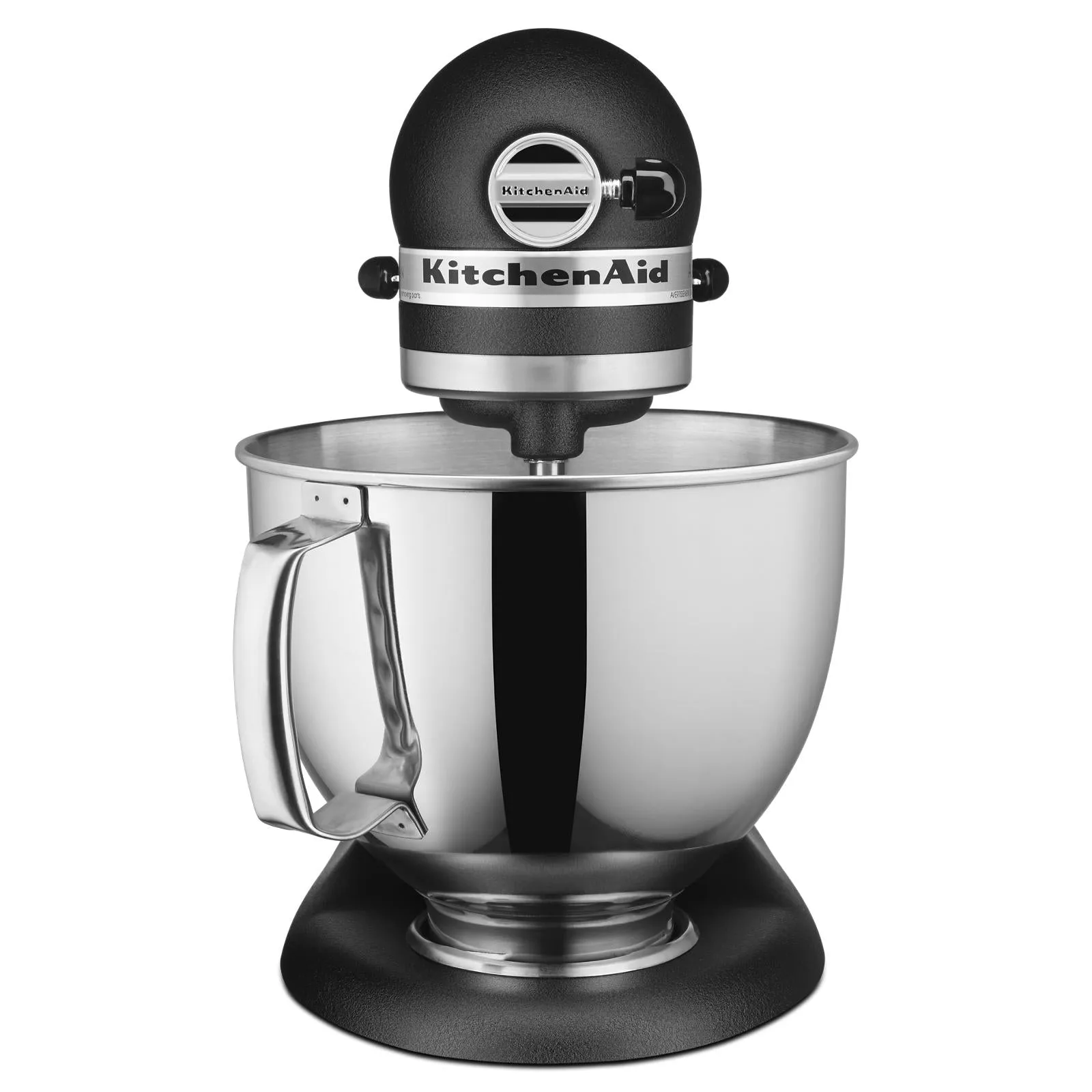 KitchenAid Cast Iron Black Artisan® Series 5 Quart Tilt-Head Stand Mixer - KSM150PSBK
