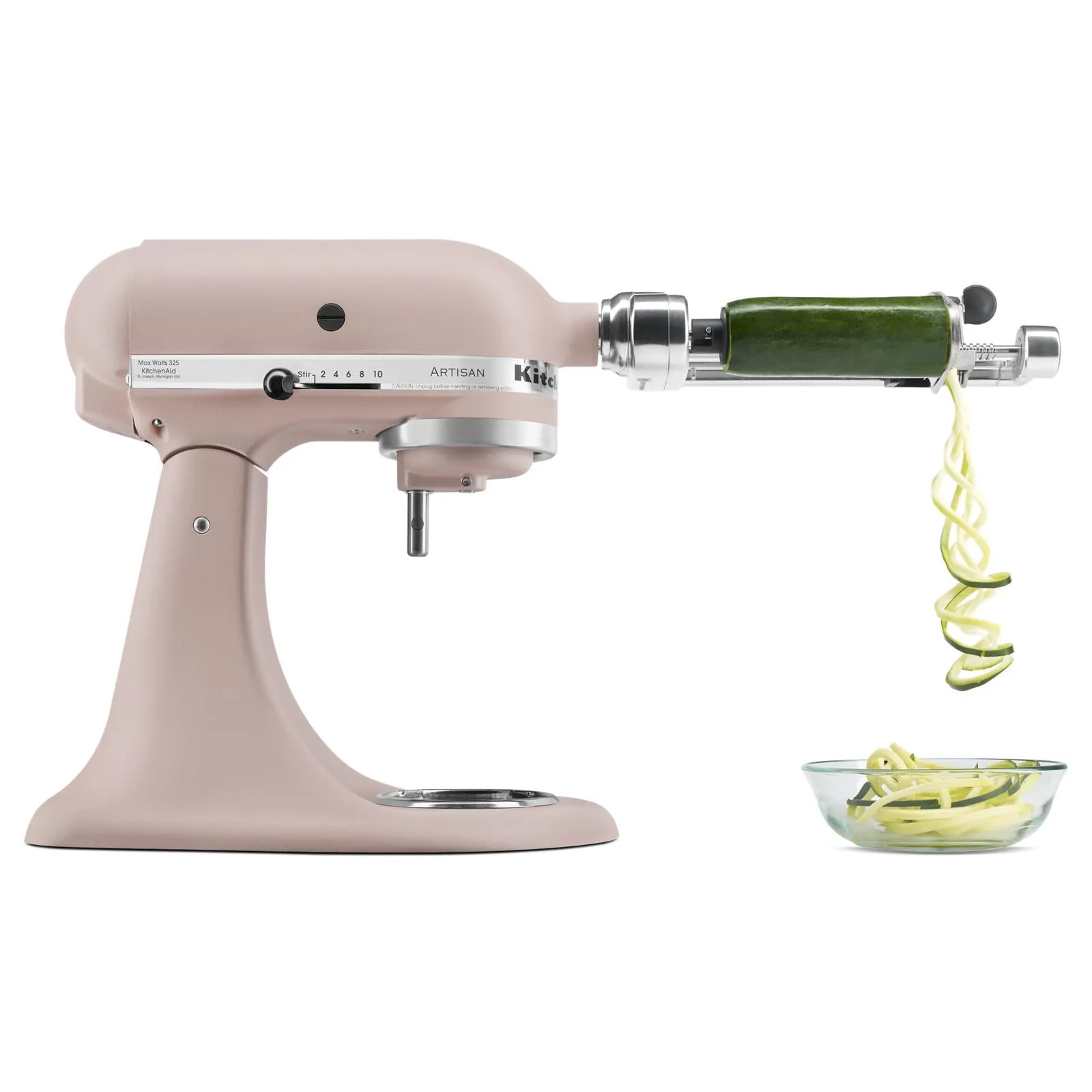 KitchenAid Feather Pink Artisan® Series 5 Quart Tilt-Head Stand Mixer - KSM150PSFT