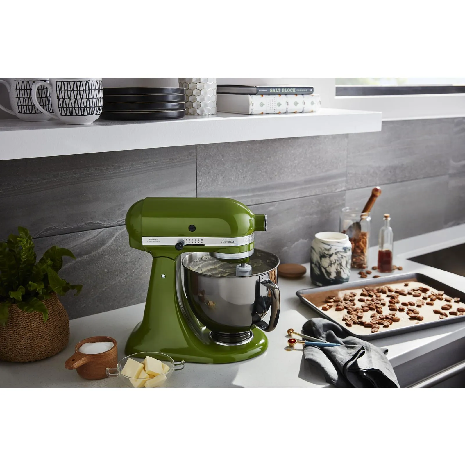 KitchenAid Matcha Artisan® Series 5 Quart Tilt-Head Stand Mixer - KSM150PSMA
