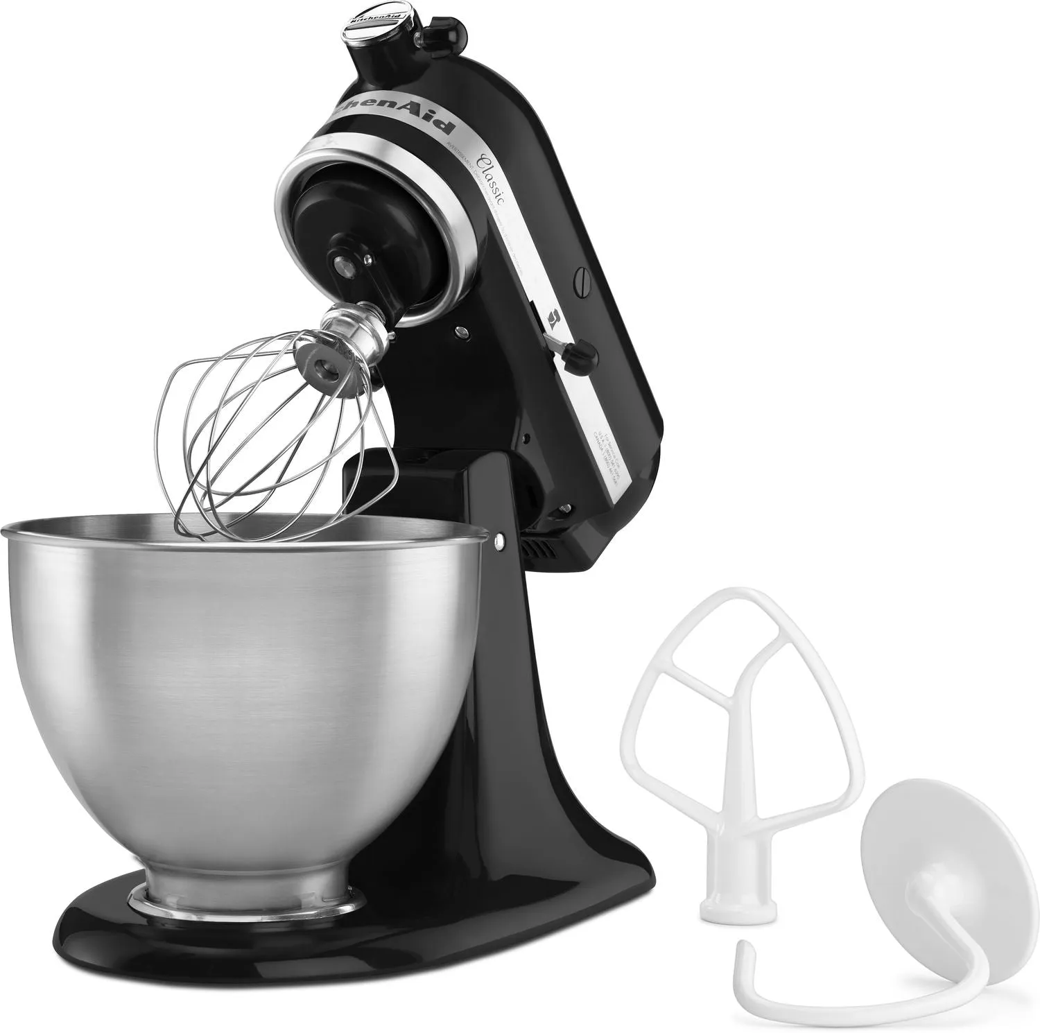 KitchenAid Onyx Black Classic Series 4.5-Quart Stand Mixer - K45SSOB