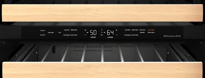 KitchenAid Panel Ready Under-Counter 46-Bottle Wine Cellar (5.0 cu. ft.) - KUWL214KPA