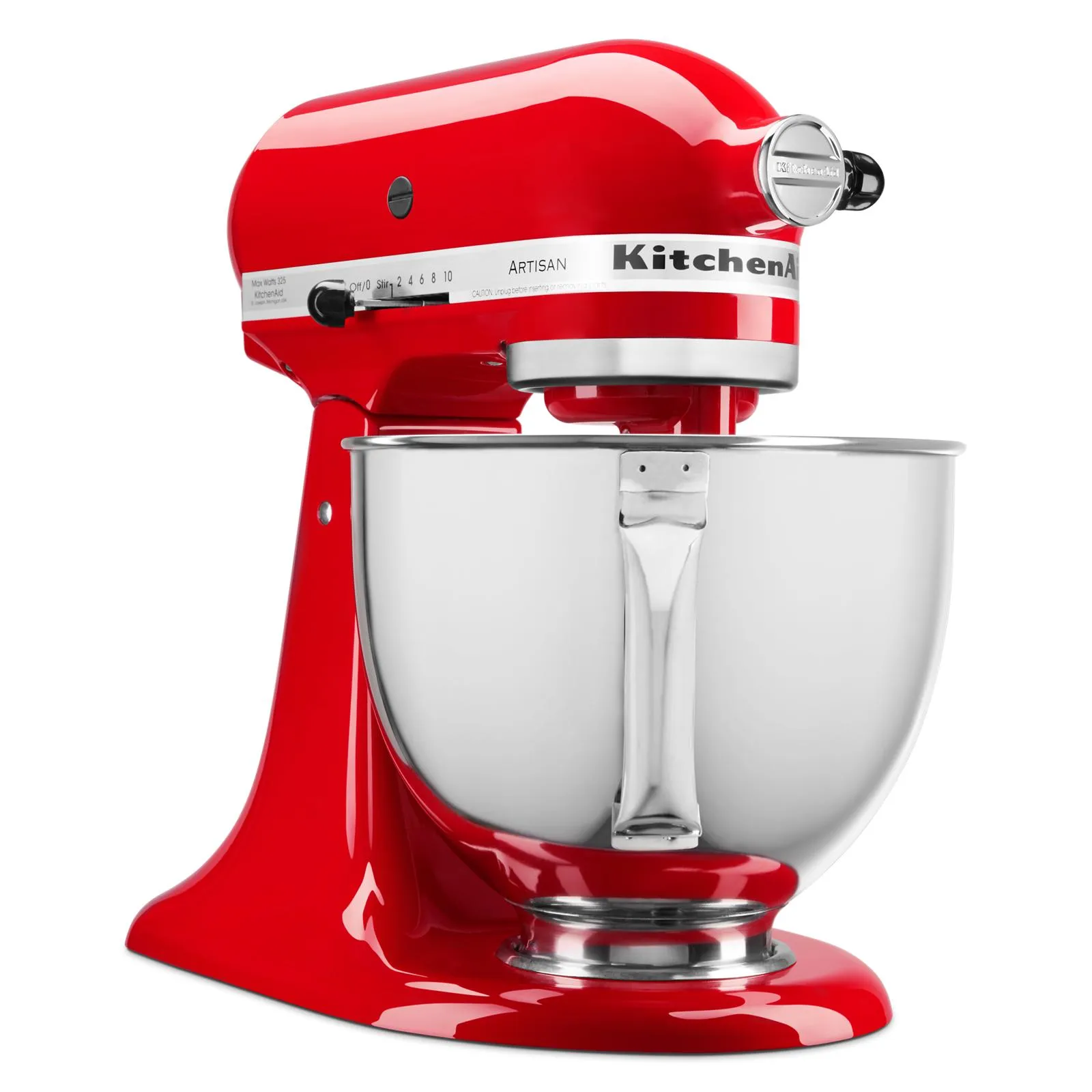KitchenAid Passion Red Artisan® Series 5 Quart Tilt-Head Stand Mixer - KSM150PSPA