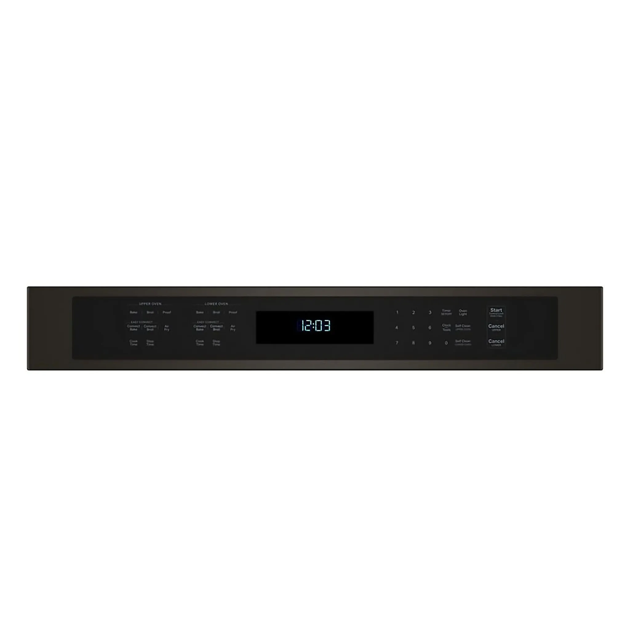 KitchenAid PrintShield™ Finish Black Stainless Steel 27" Double Wall Oven (8.6 Cu.Ft.) - KOED527PBS