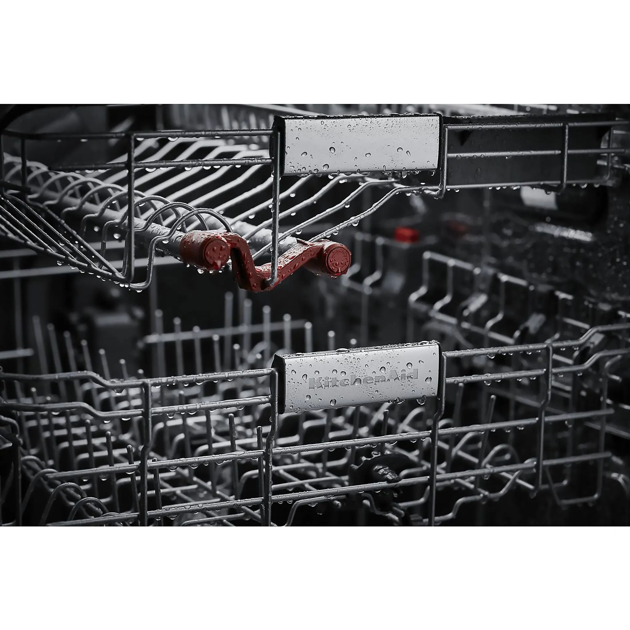 KitchenAid® PrintShield Stainless 24" Dishwasher with Towel Bar Handle - KDTM404KPS