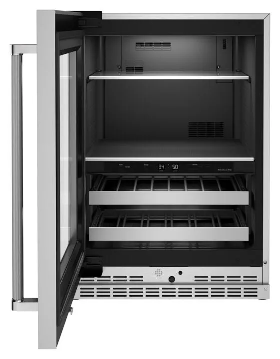 KitchenAid Stainless Steel 14-Bottle Beverage Centre (4.9 cu. ft.) - KUBL314KSS