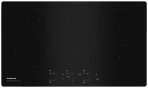 KitchenAid Stainless Steel 36" 5-Element Electric Sensor Induction Cooktop - KCIG556JSS
