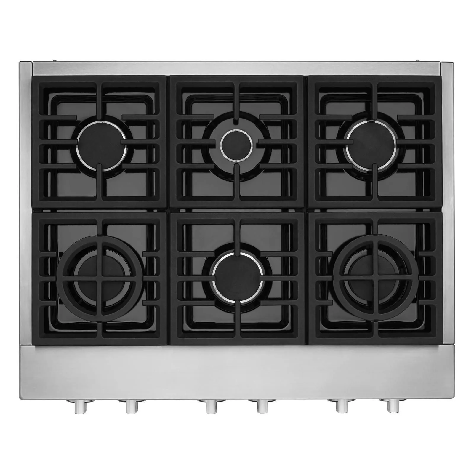 KitchenAid Stainless Steel 36" Commercial Gas Cooktop - KCGC506JSS