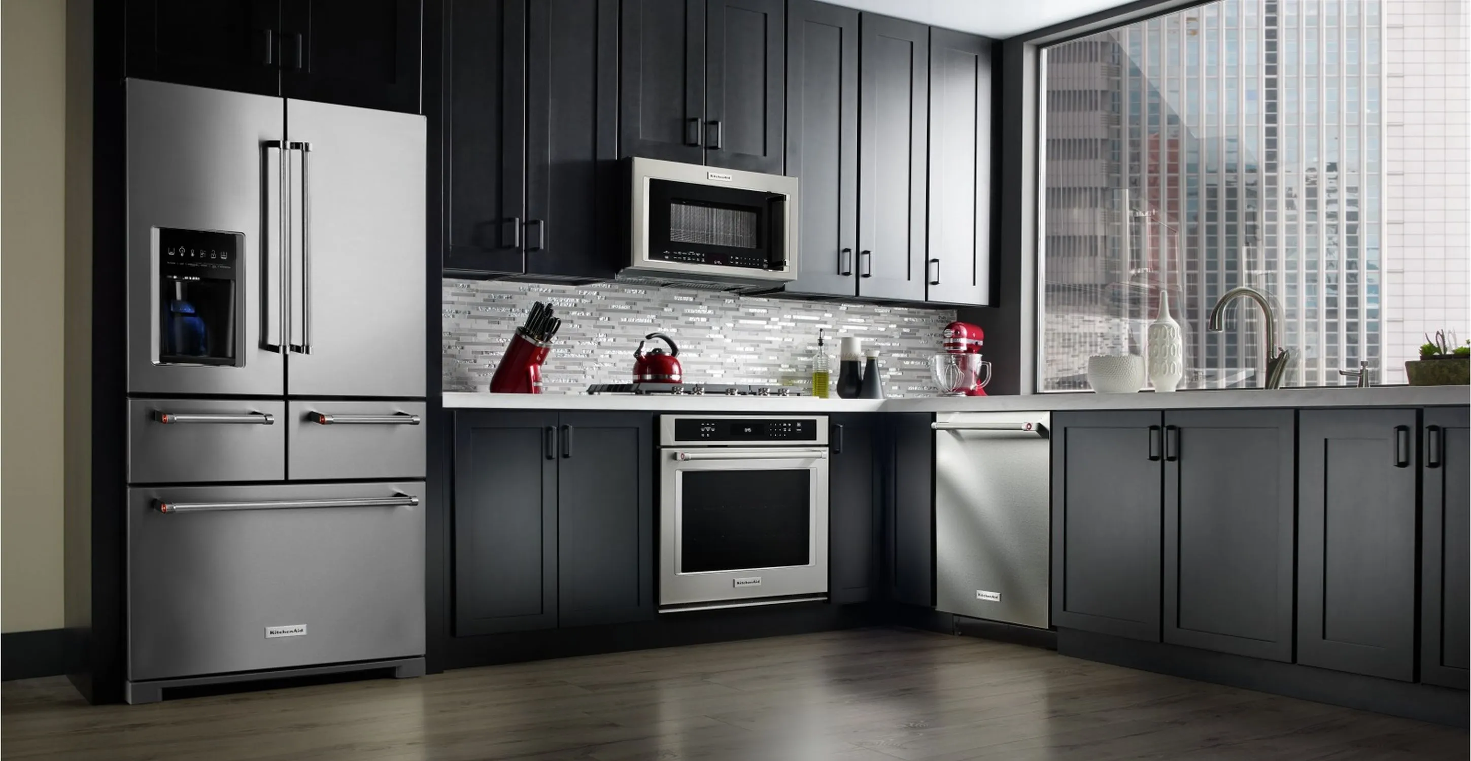 KitchenAid Stainless Steel French Door Refrigerator (25.8 Cu.Ft.) - KRMF706ESS