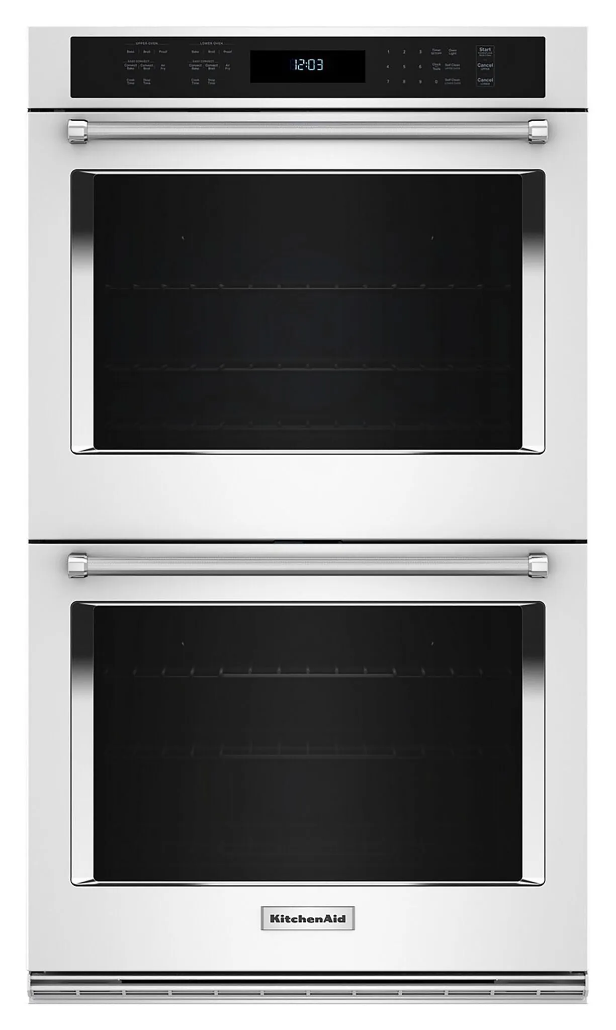 KitchenAid White 30" Double Wall Oven (10.00 Cu Ft) - KOED530PWH