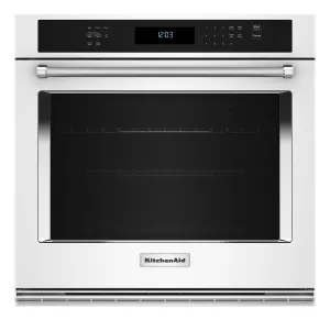KitchenAid White 30" Wall Oven (5.00 Cu Ft) - KOES530PWH