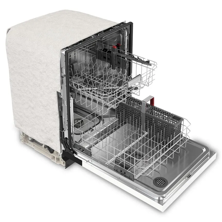 KitchenAid White Dishwasher with ProWash™ (47 dBA) - KDFE104KWH