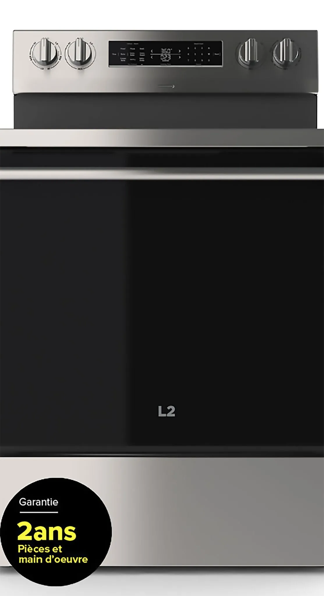 L2 Stainless Steel Free Standing Electric Range with True Convection & Air Fry (5.8 cu. ft.) - LR5800CSS
