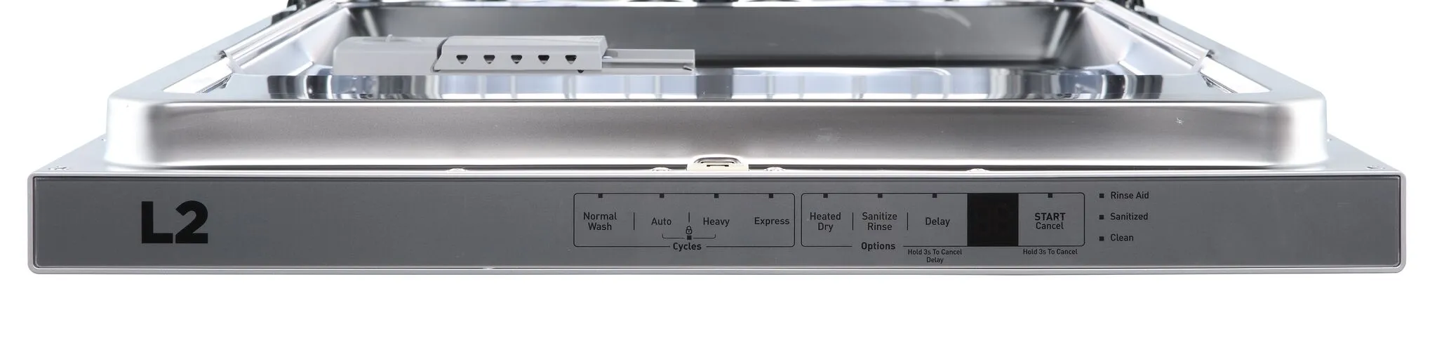 L2 Stainless Steel Smart Dishwasher with Sensor (52 dBA) - LDT24B12AST