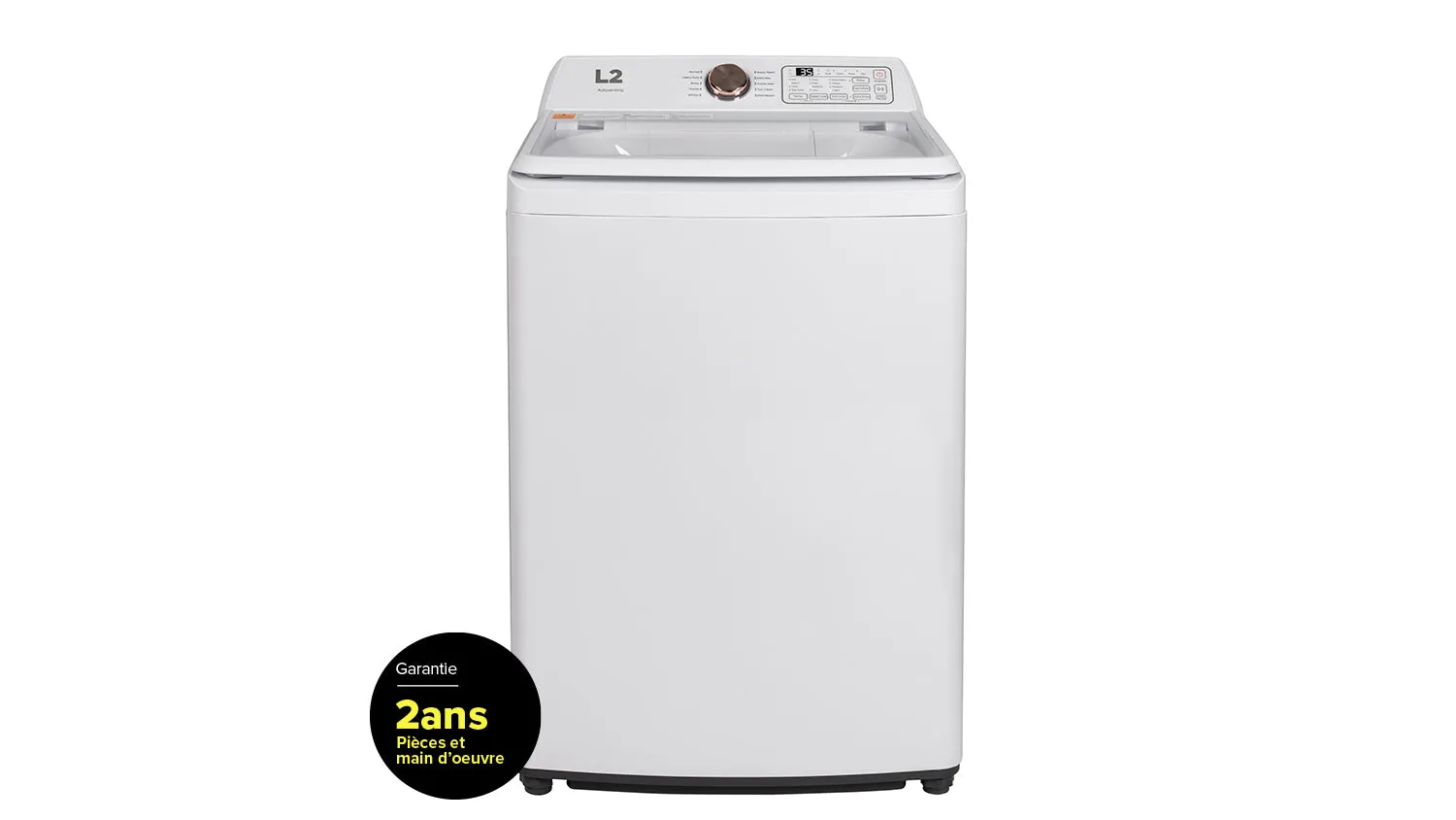 L2 White Top Load Washer (4.3 Cu. Ft) - LT43A3AWW