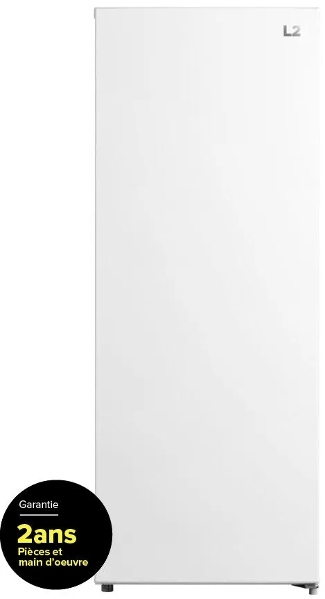 L2 White Upright Freezer (7.0 cu. ft.) - LRU07M2AWWC