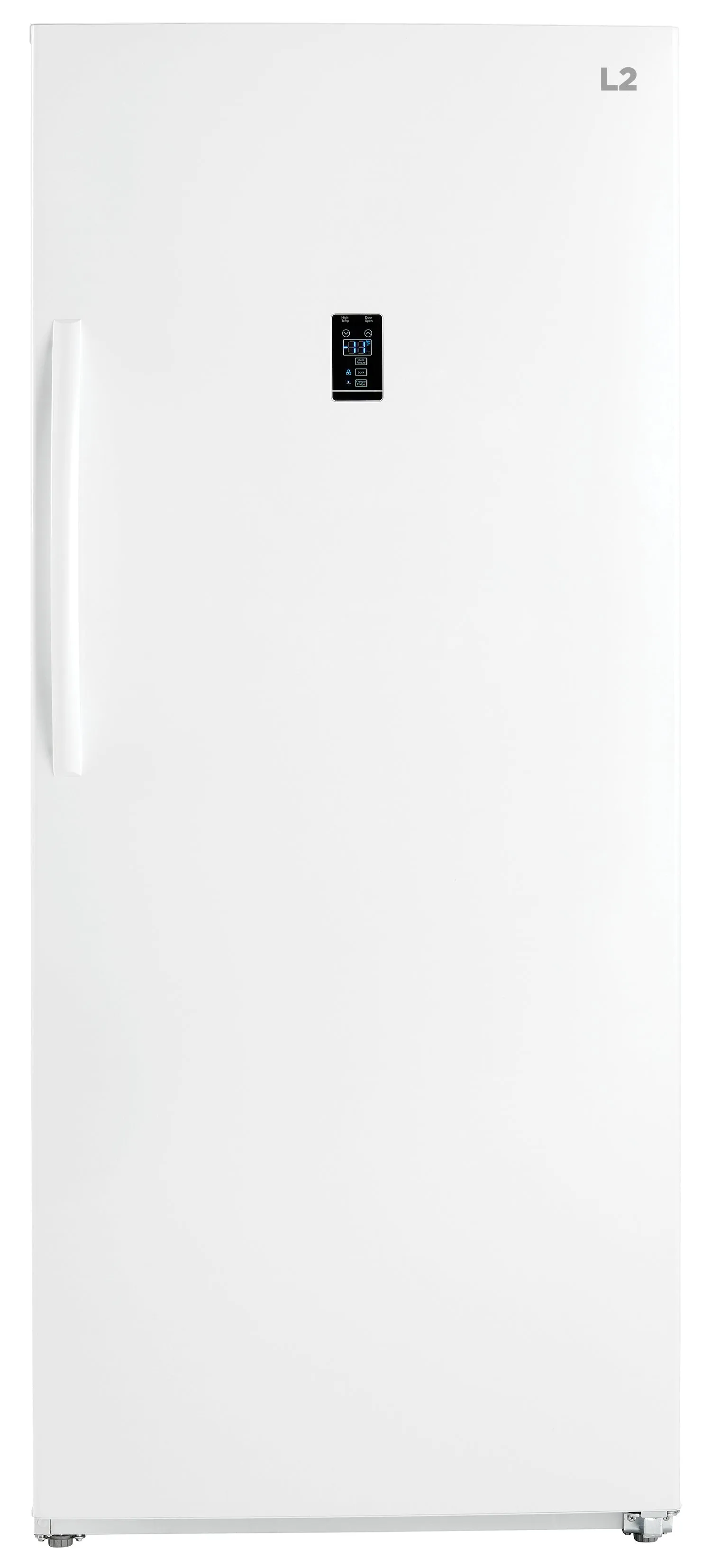 L2 White Upright Freezer and Convertible Fridge (21 Cu. Ft) - LRU21B6AWW