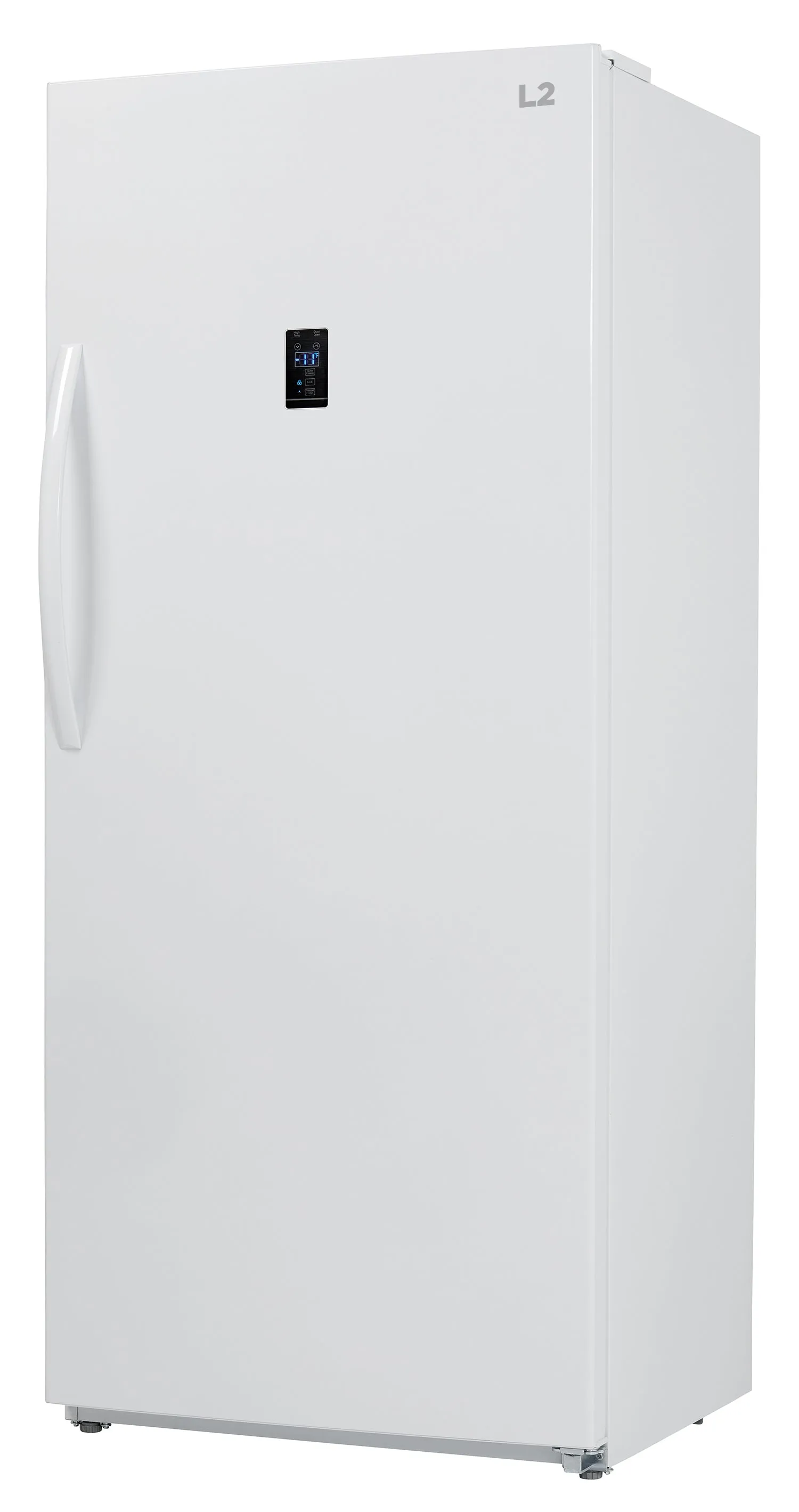L2 White Upright Freezer and Convertible Fridge (21 Cu. Ft) - LRU21B6AWW