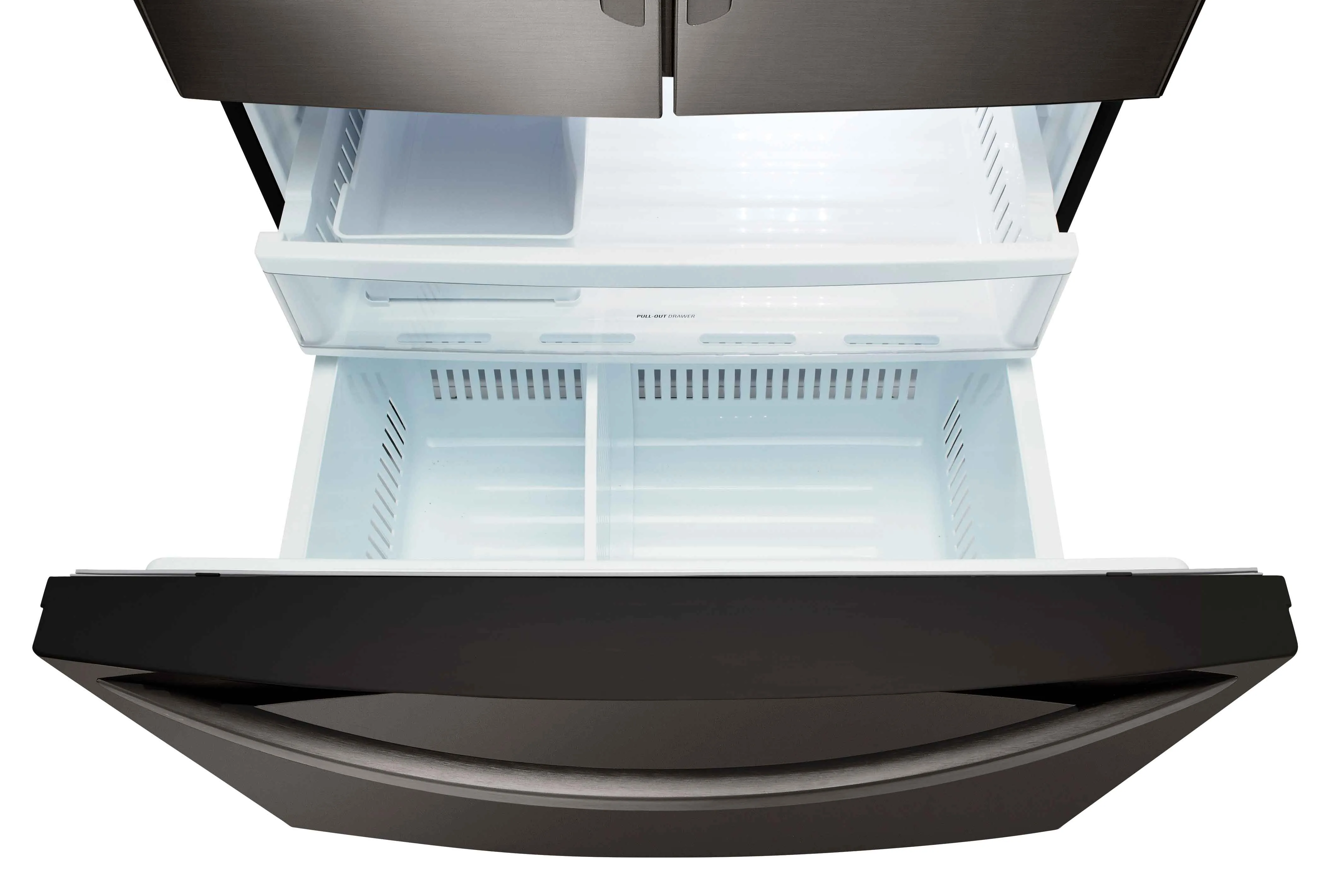 LG 30" Black Stainless Steel French Door Refrigerator (22 cu. ft.) - LRFNS2200D