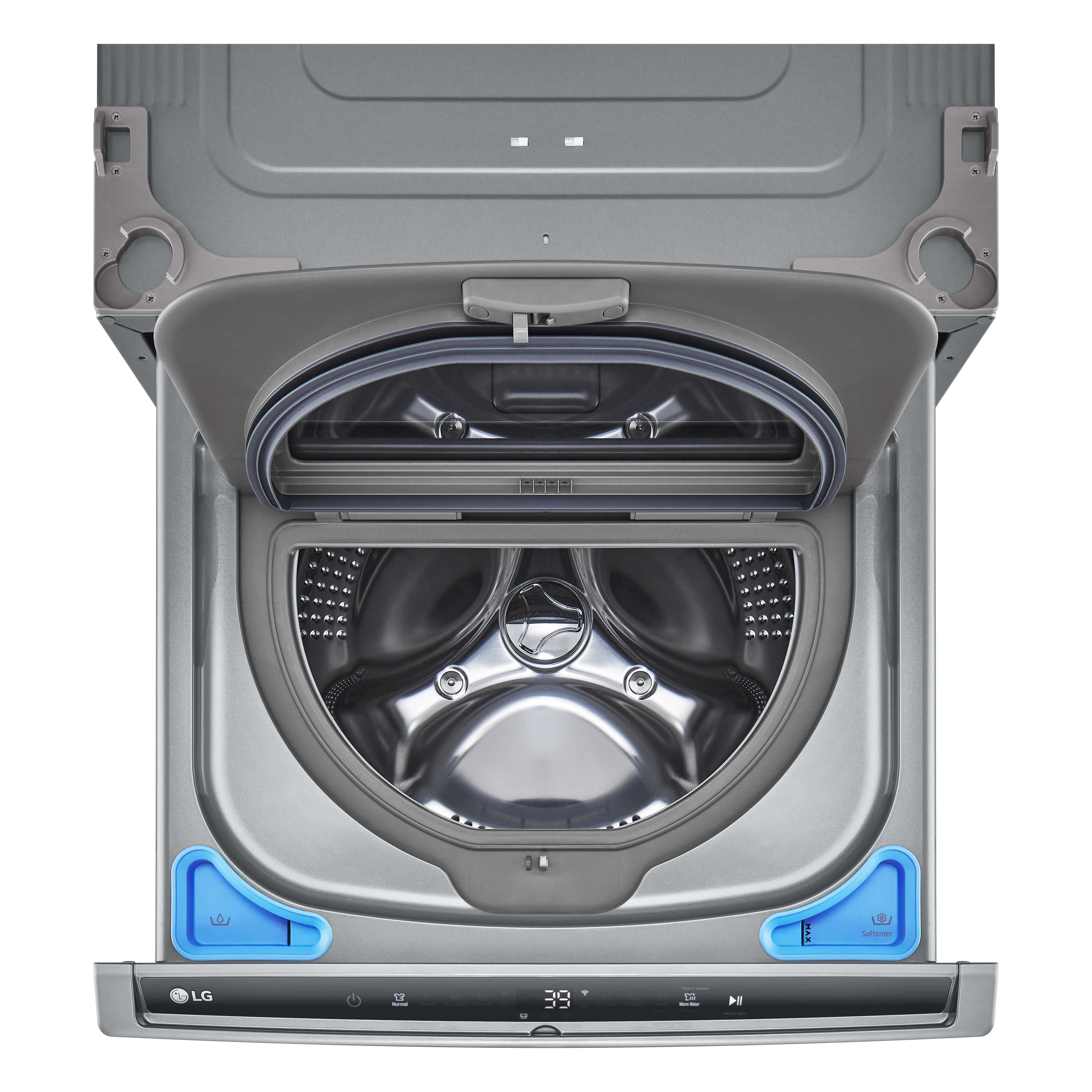 LG Graphite Steel 27'' LG SideKick™ Pedestal Washer (1 Cu. Ft) - WD300CV