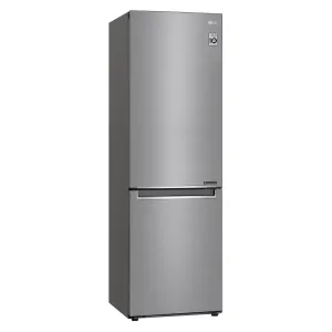 LG Platinum Silver 24" Counter Depth Bottom Freezer Refrigerator with DoorCooling  (12 Cu. Ft.) - LBNC12231V