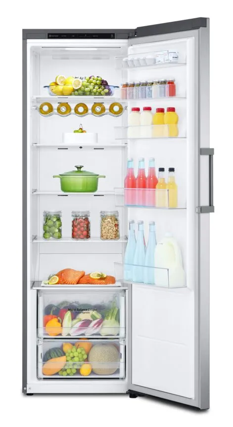 LG Platinum Silver Steel Counter Depth Column Refrigerator (13.6 Cu.Ft) - LRONC1404V