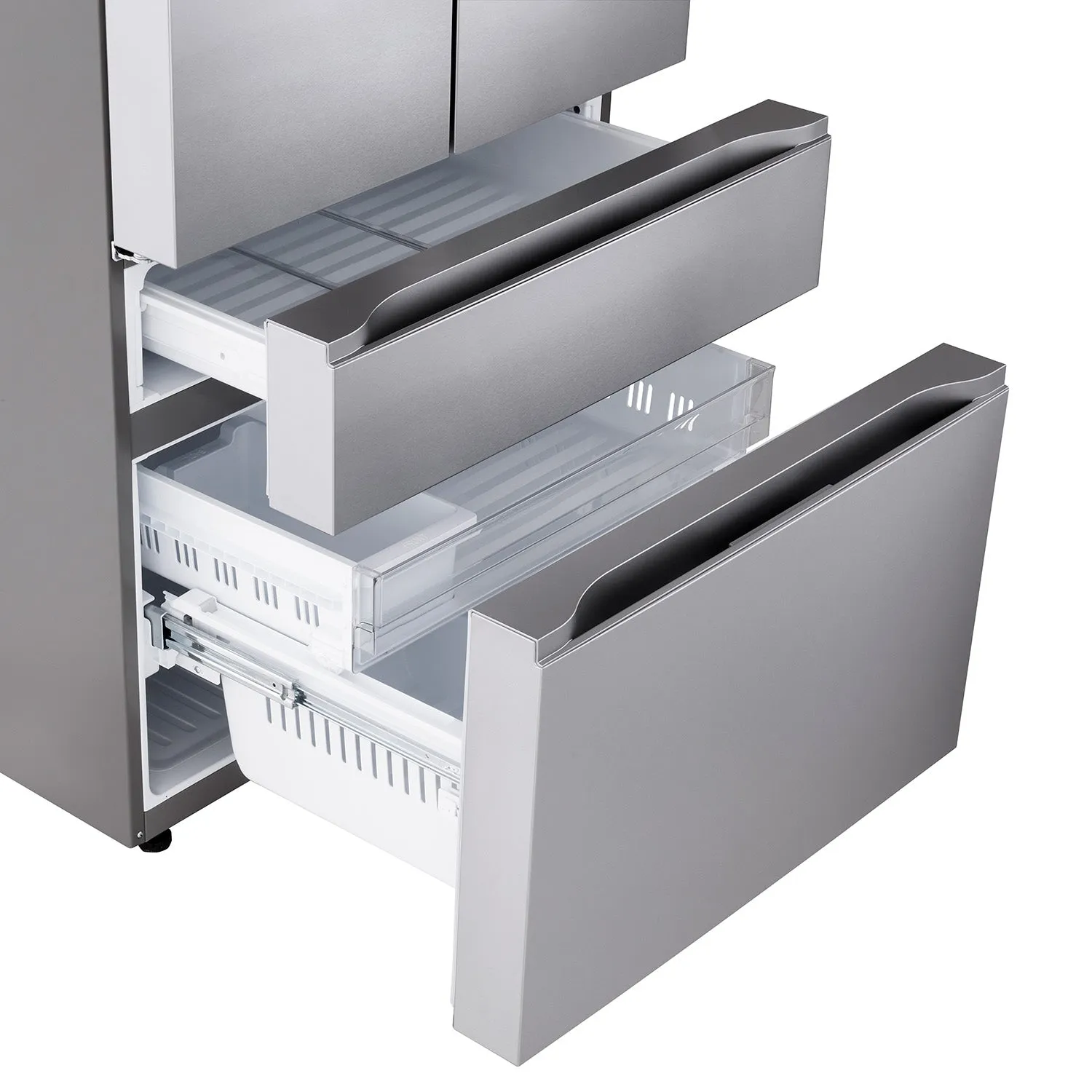 LG Smudge Resistant Stainless Steel 36" 4 Door French Door Refrigerator (30 Cu. Ft) - LF30S8210S