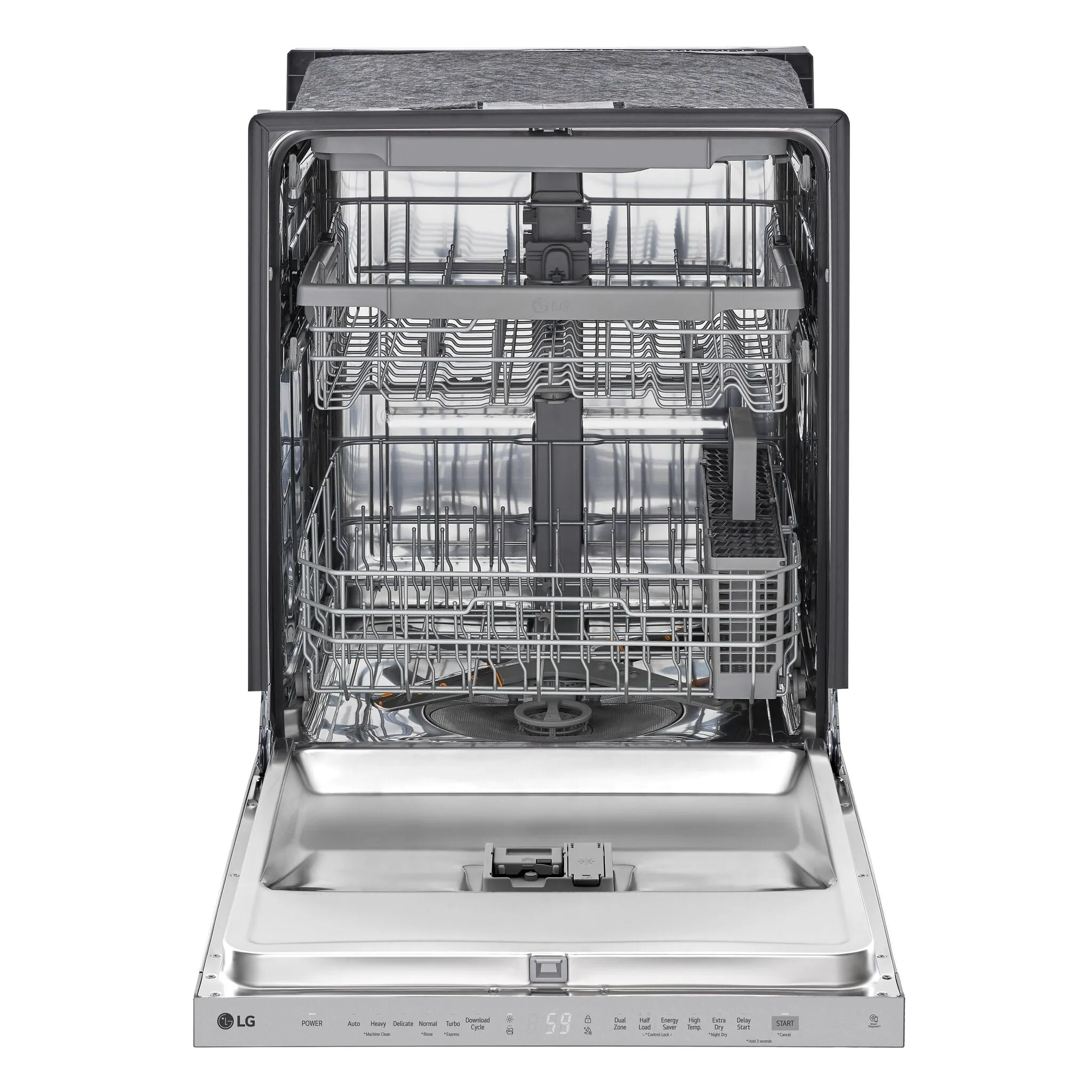 LG Smudge Resistant Stainless Steel Dishwasher with QuadWash™ - LDPN454HT