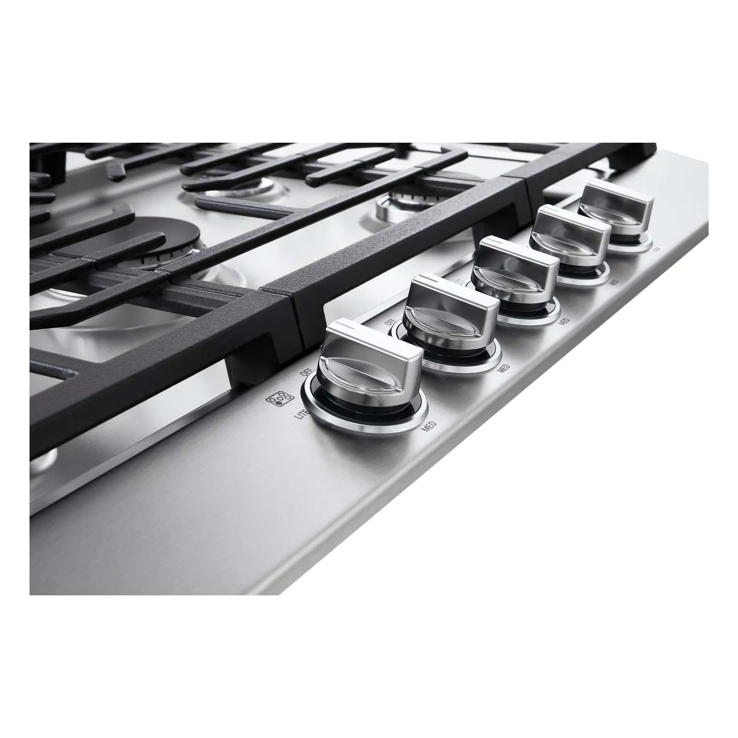 LG Stainless Steel 30” Gas Cooktop with 20K BTU 
and EasyClean® Cooktop - CBGJ3023S