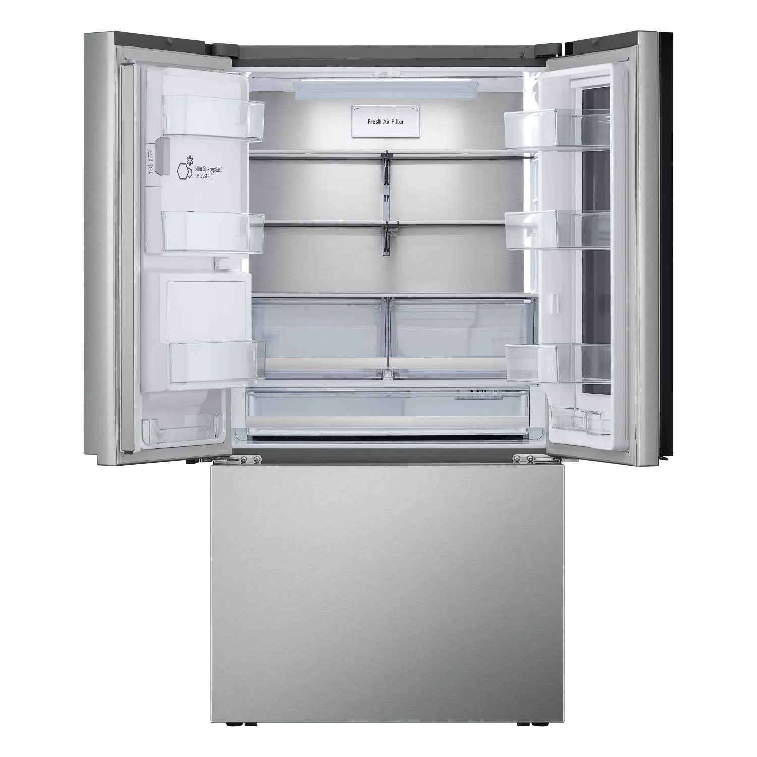LG Stainless Steel 35.75" Smart Mirror InstaView™ Door-in-Door® Refrigerator (31 Cu.Ft.) - LRYKS3106S