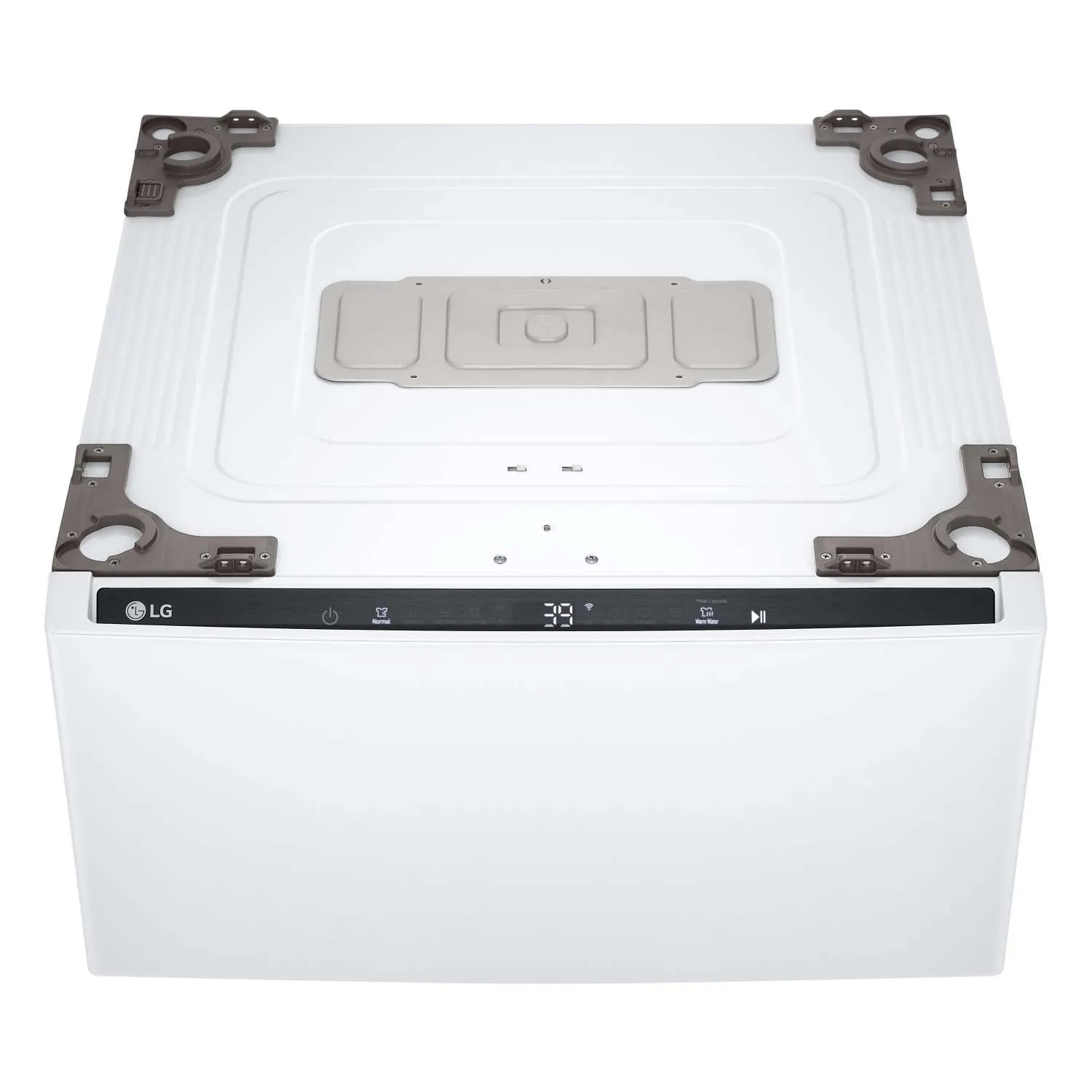 LG White 27'' LG SideKick™ Pedestal Washer (1 Cu. Ft) - WD300CW