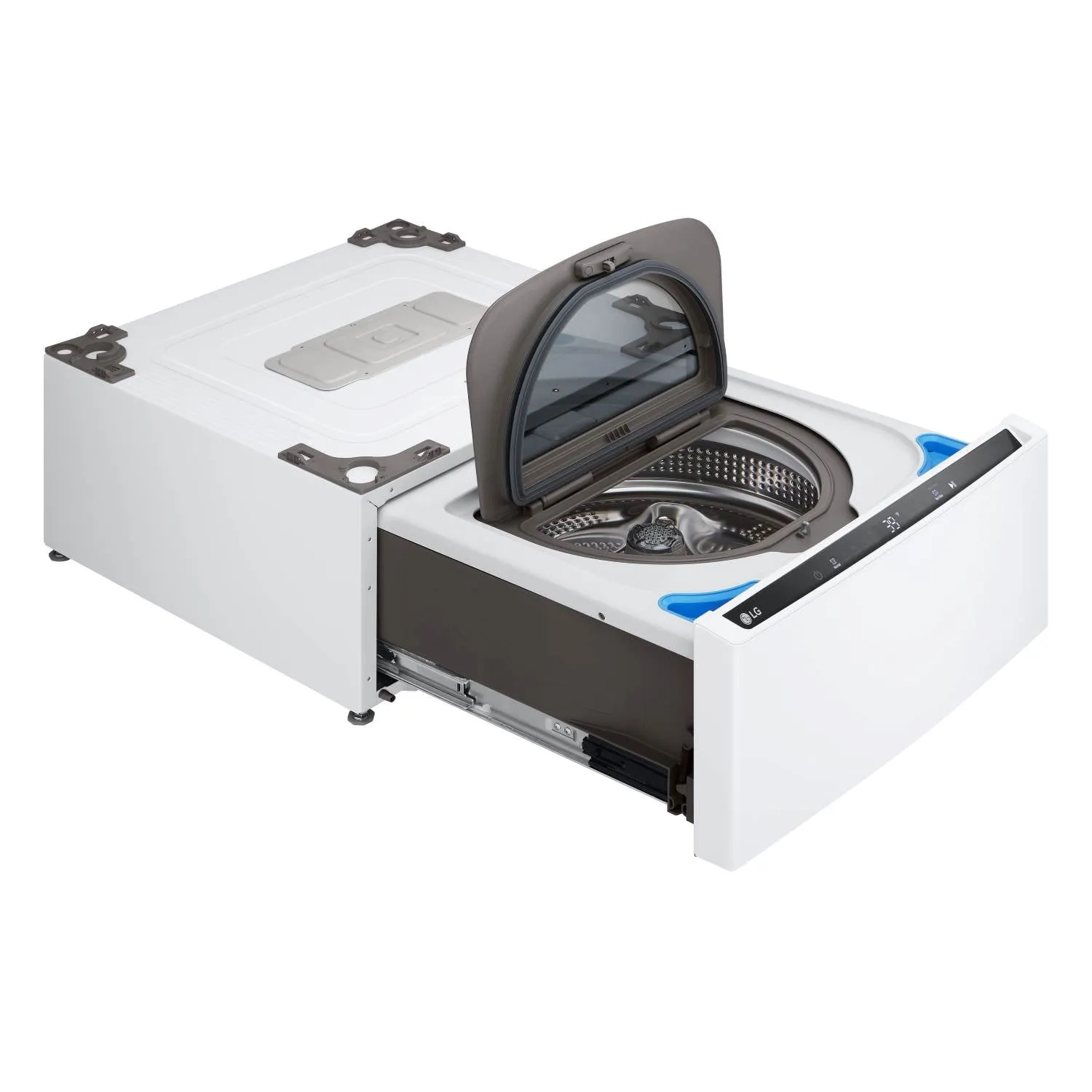 LG White 27'' LG SideKick™ Pedestal Washer (1 Cu. Ft) - WD300CW