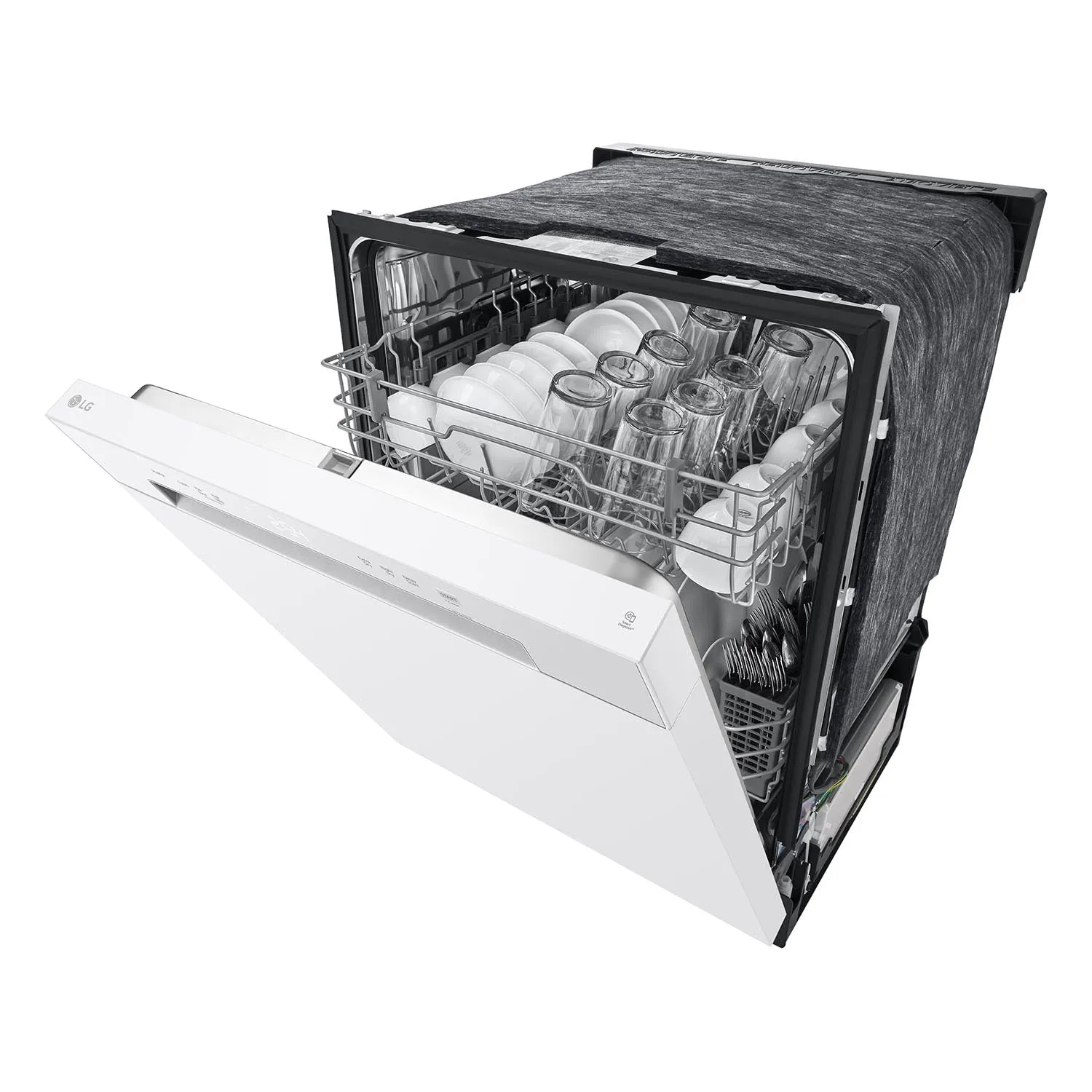 LG White Dishwasher with SenseClean™ and Dynamic Dry™ - LDFC2423W