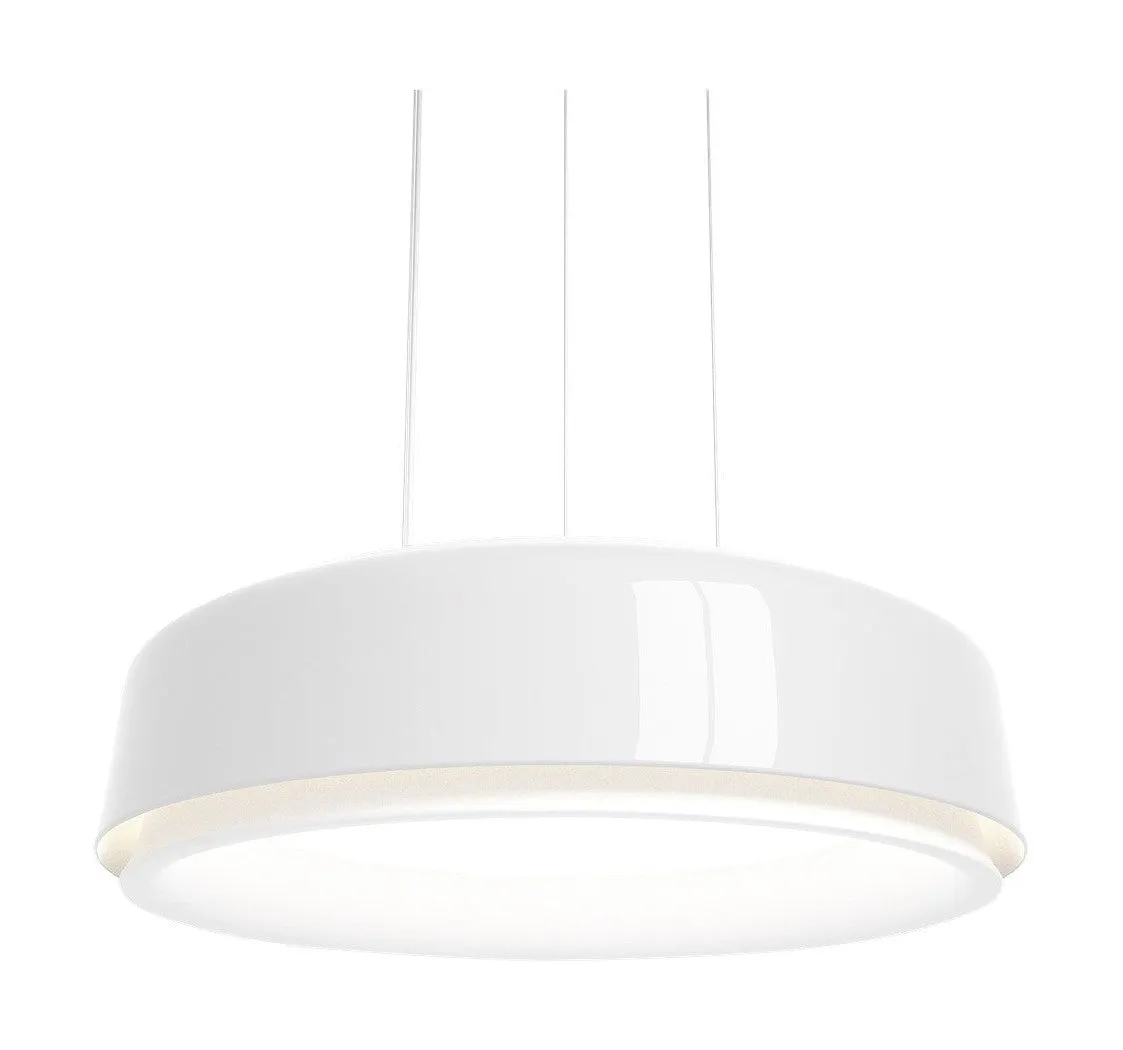 Louis Poulsen Lp Grand Suspended Lamp Led 3000 K 59 W Dali 58 Cm, White