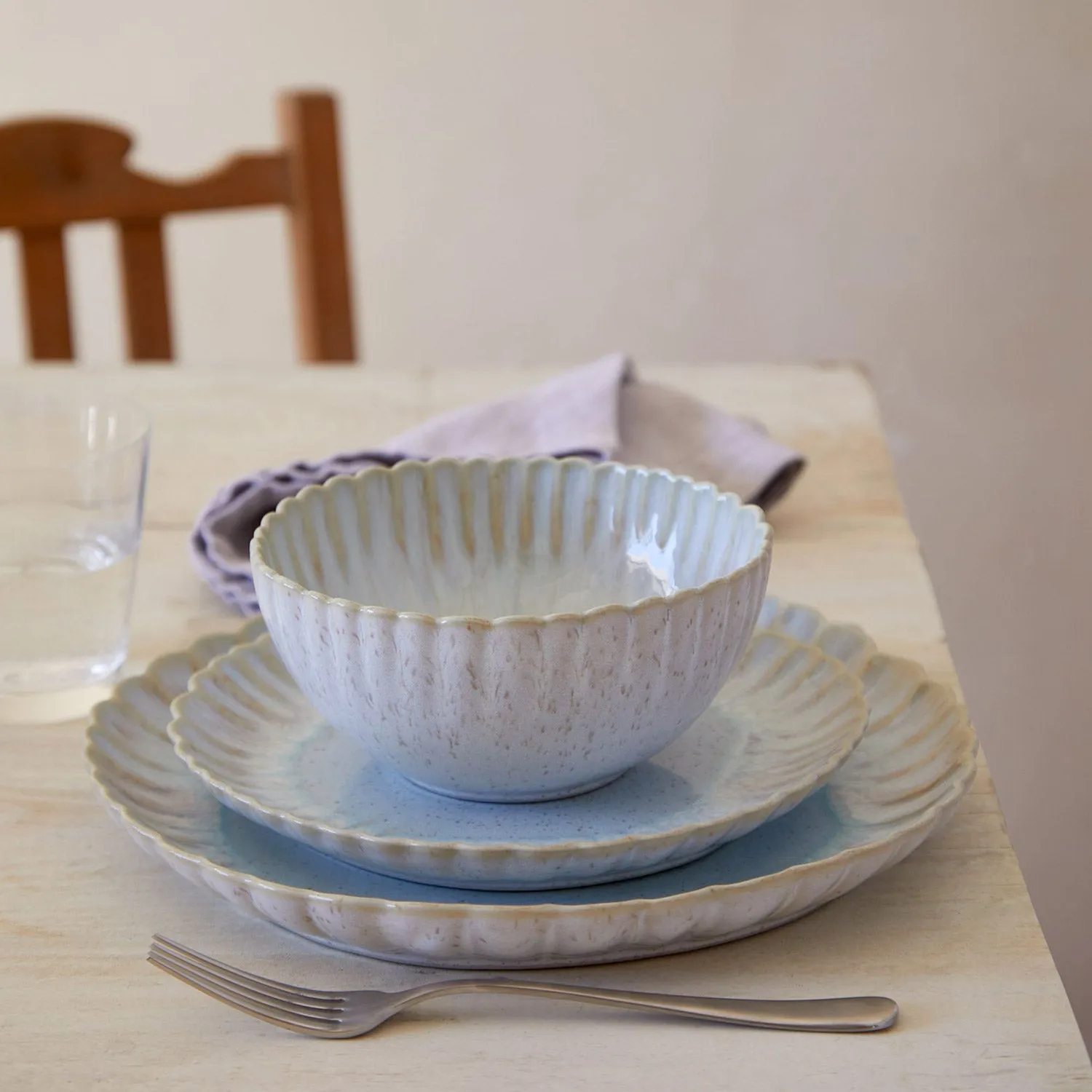 Mallorca Glazed Salad Plate, Set of 6