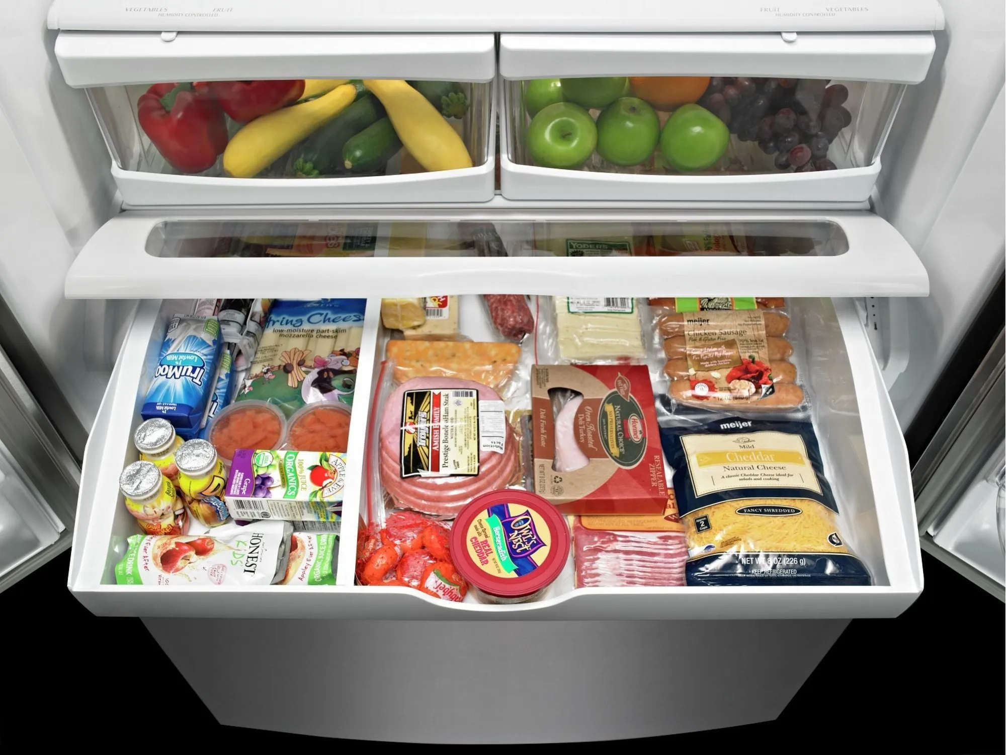 Maytag Fingerprint Resistant Stainless Steel French Door Refrigerator (20 Cu.Ft.) - MFC2062FEZ