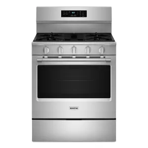 Maytag Fingerprint Resistant Stainless Steel Gas Freestanding Range (5 Cu.Ft.) - MFGS6030RZ
