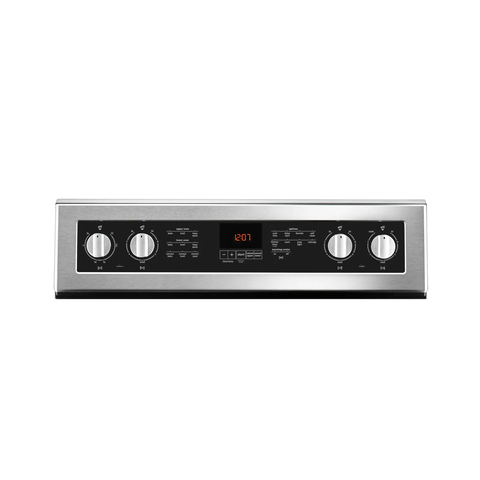 Maytag Stainless Steel Freestanding Electric Double Oven Range (6.7 Cu. Ft.) - YMET8800FZ